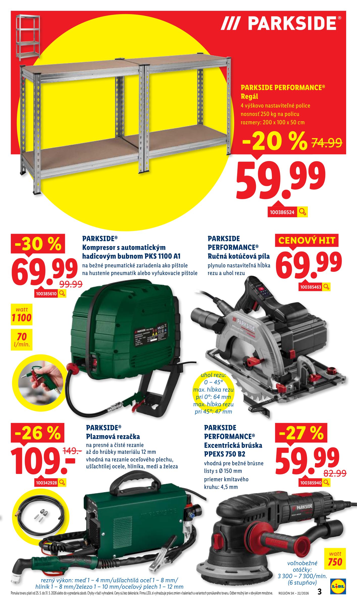 lidl - Aktuálny Lidl - Online magazín leták od pondelka, 25.05.2026 do nedele, 07.06.2026 - page: 3