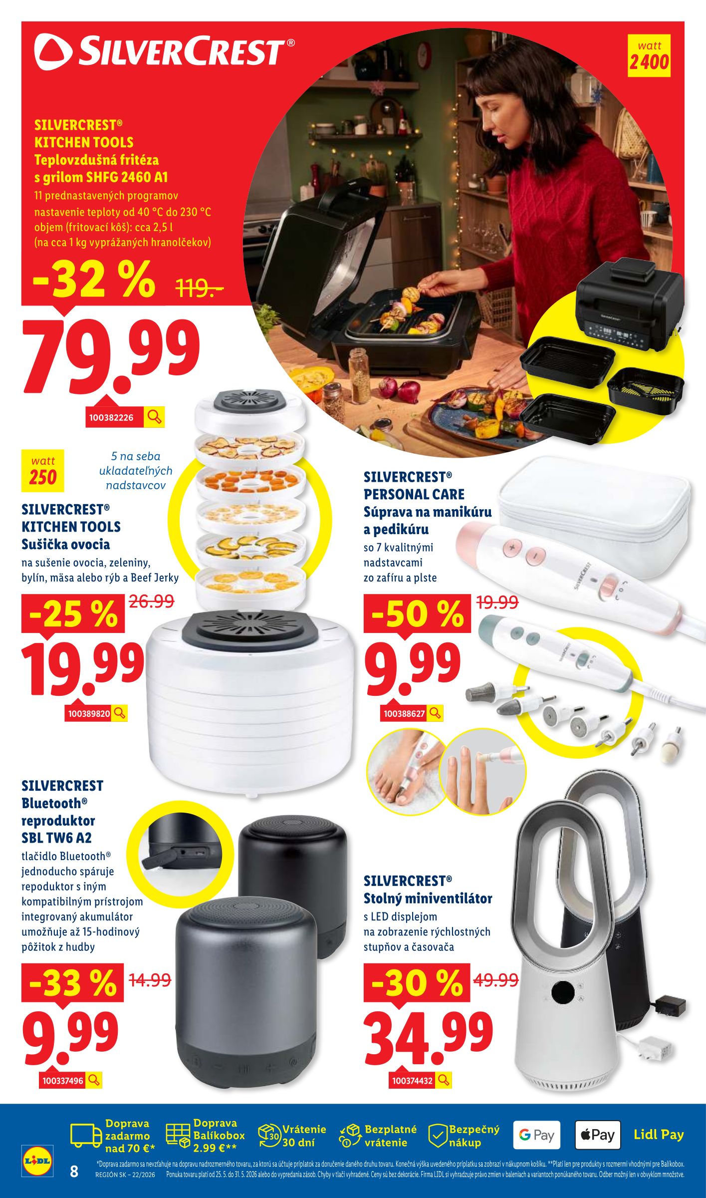 lidl - Aktuálny Lidl - Online magazín leták od pondelka, 25.05.2026 do nedele, 07.06.2026 - page: 8