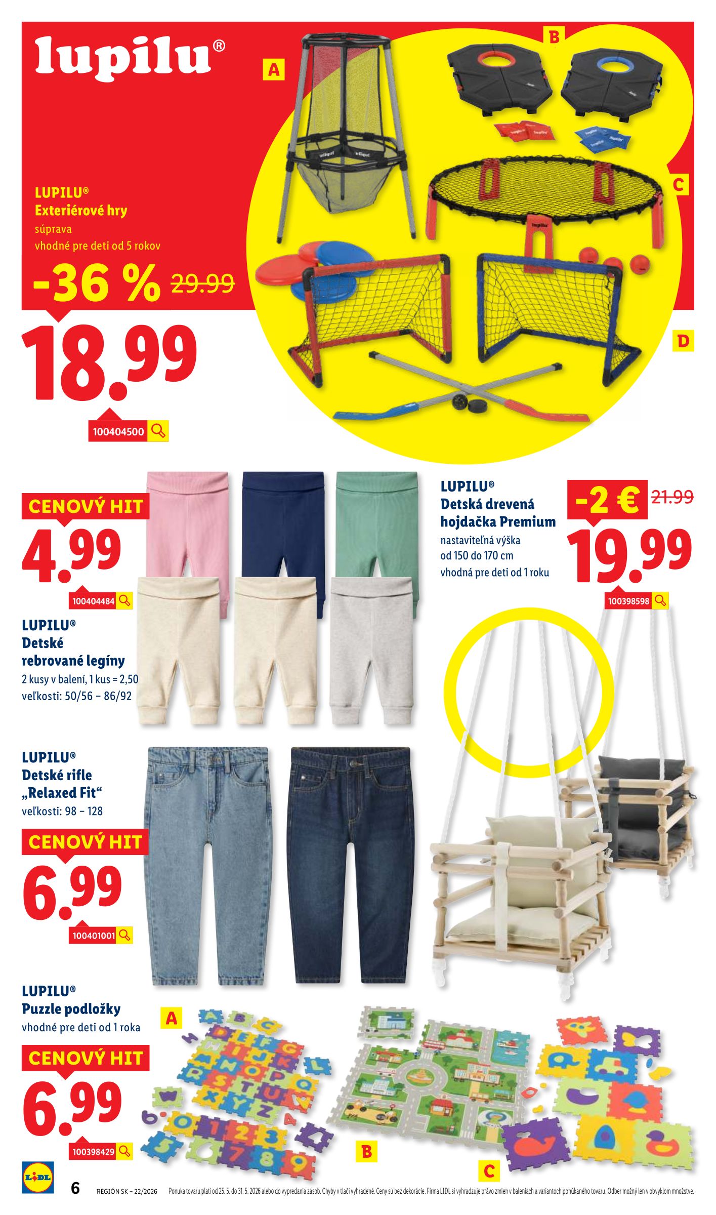 lidl - Aktuálny Lidl - Online magazín leták od pondelka, 25.05.2026 do nedele, 07.06.2026 - page: 6