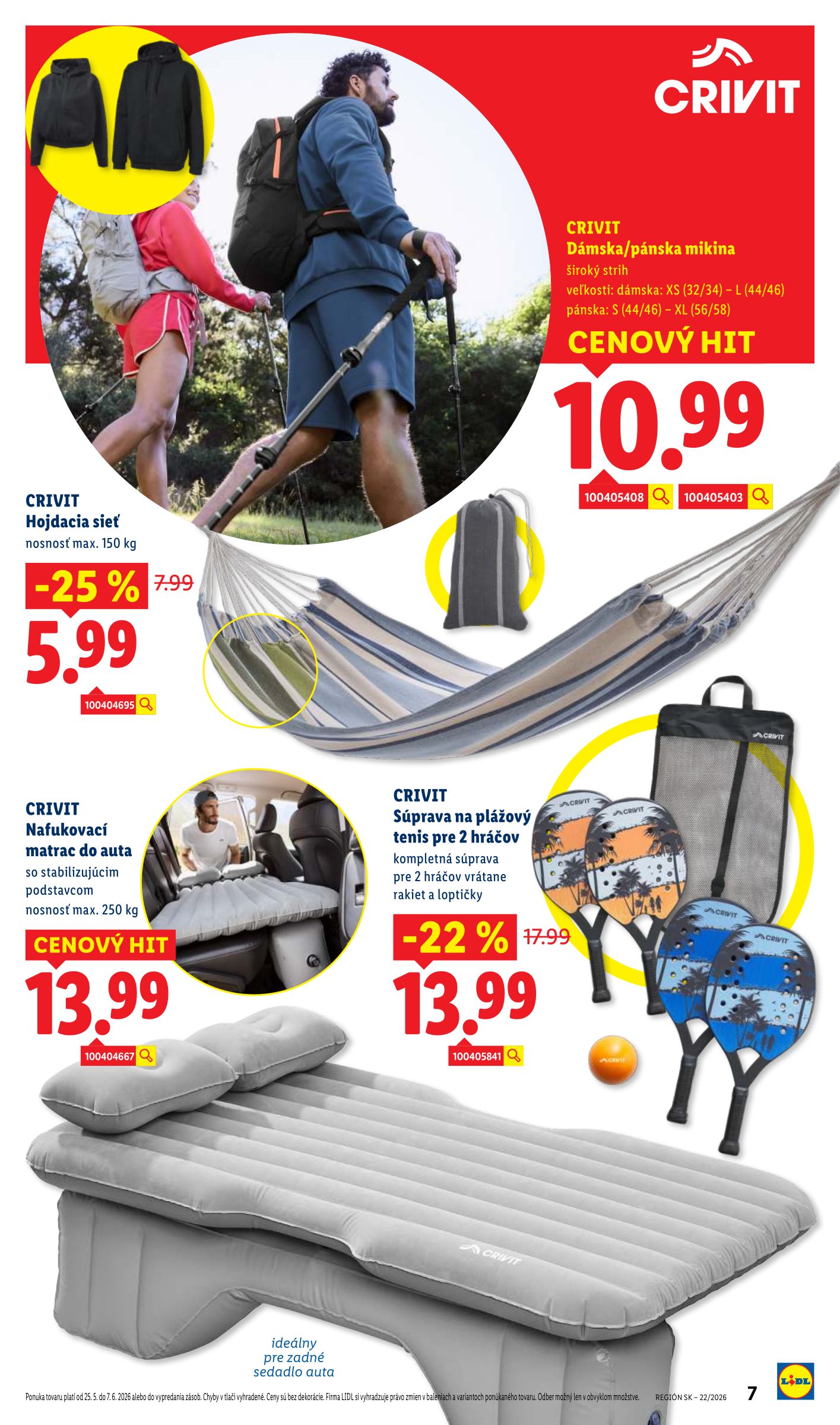 lidl - Aktuálny Lidl - Online magazín leták od pondelka, 25.05.2026 do nedele, 07.06.2026 - page: 7