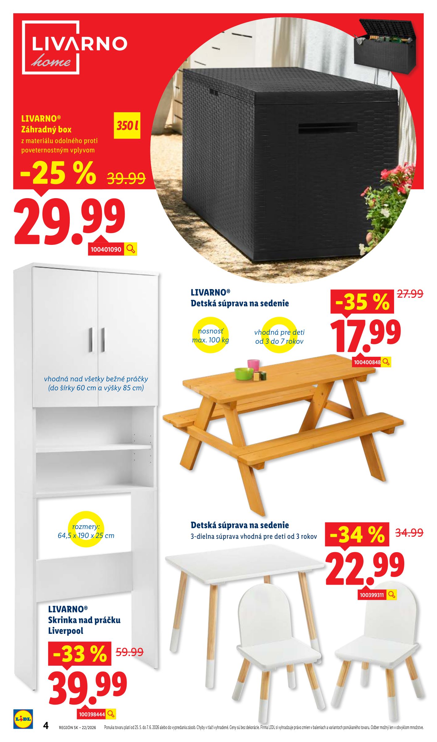 lidl - Aktuálny Lidl - Online magazín leták od pondelka, 25.05.2026 do nedele, 07.06.2026 - page: 4