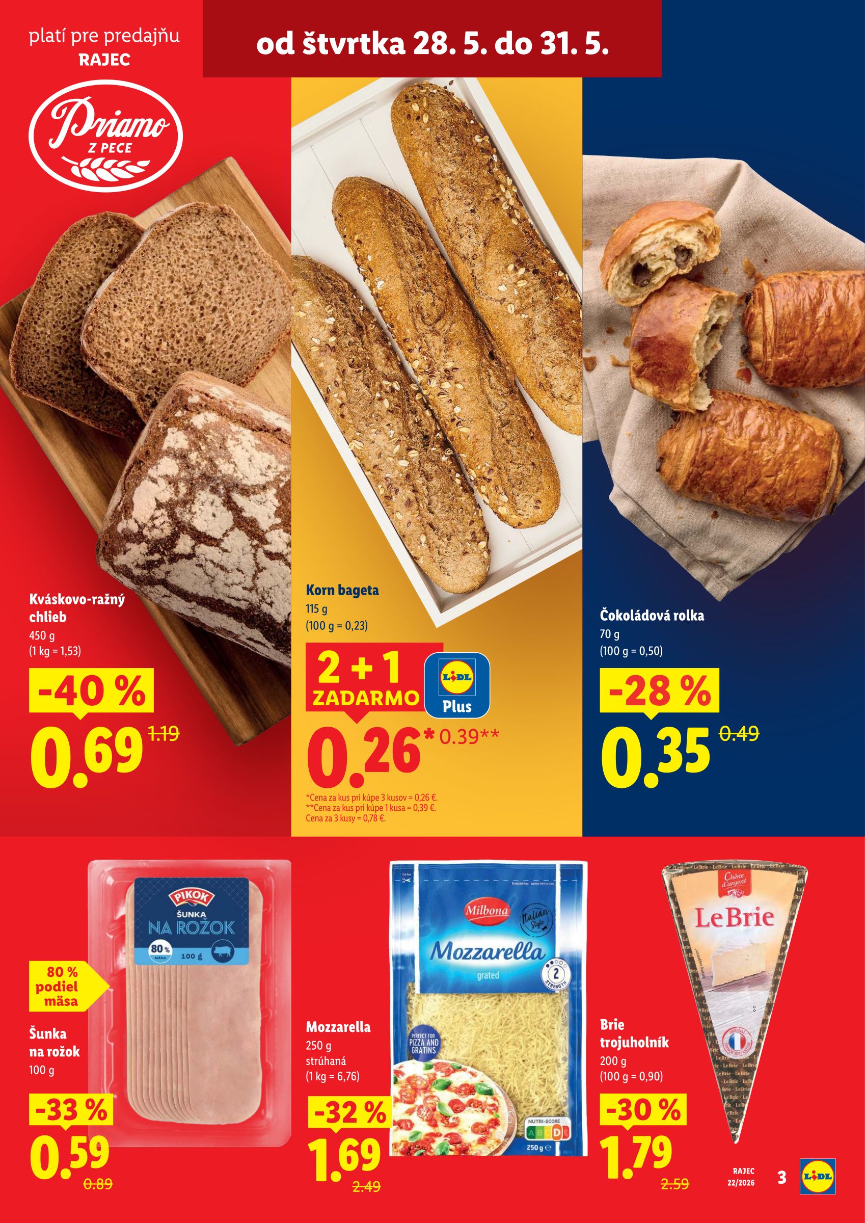 lidl - Aktuálny Lidl leták od pondelka, 25.05.2026 do nedele, 31.05.2026 - page: 3