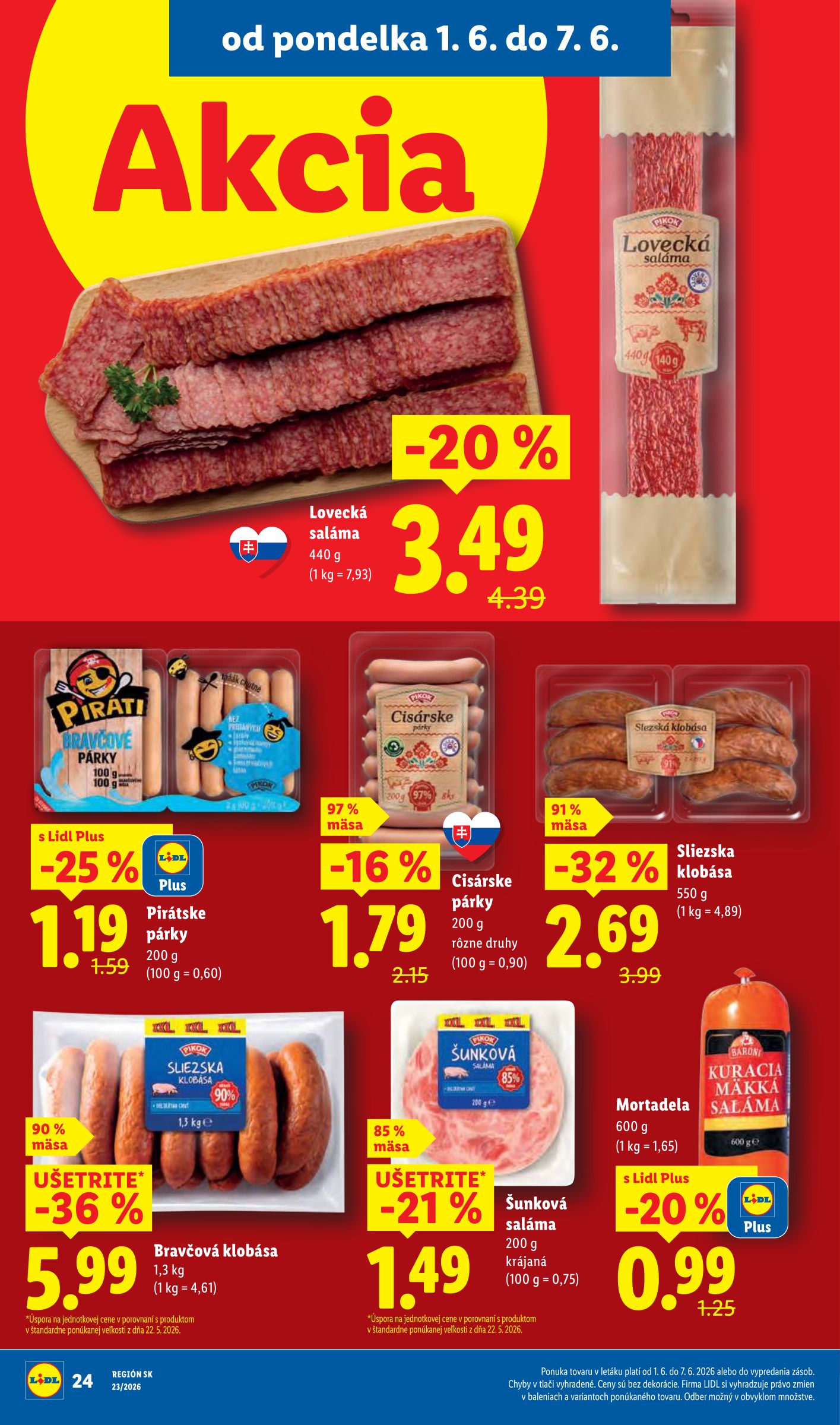 lidl - Nový Lidl leták od pondelka, 01.06.2026 do nedele, 07.06.2026 - page: 36