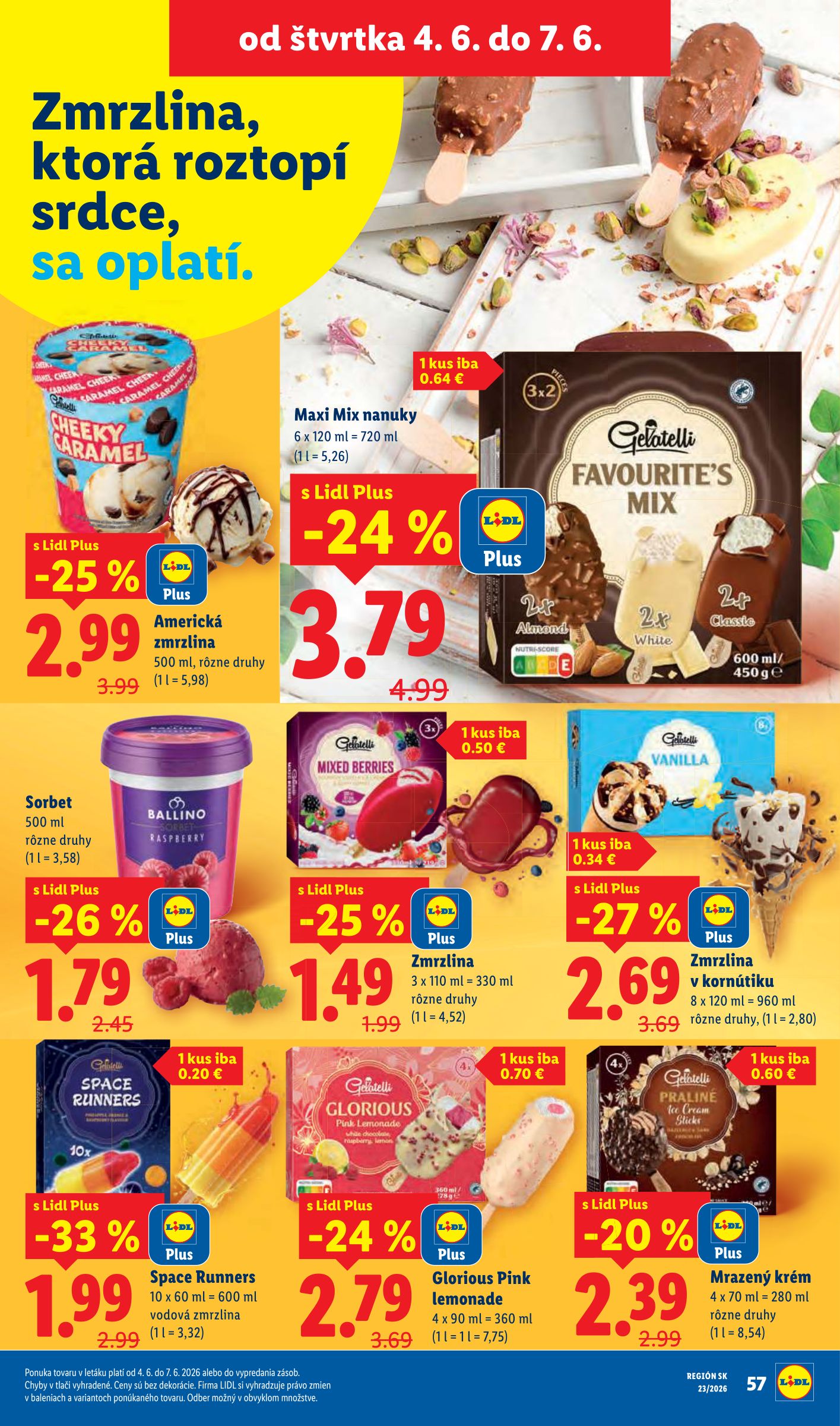lidl - Nový Lidl leták od pondelka, 01.06.2026 do nedele, 07.06.2026 - page: 72