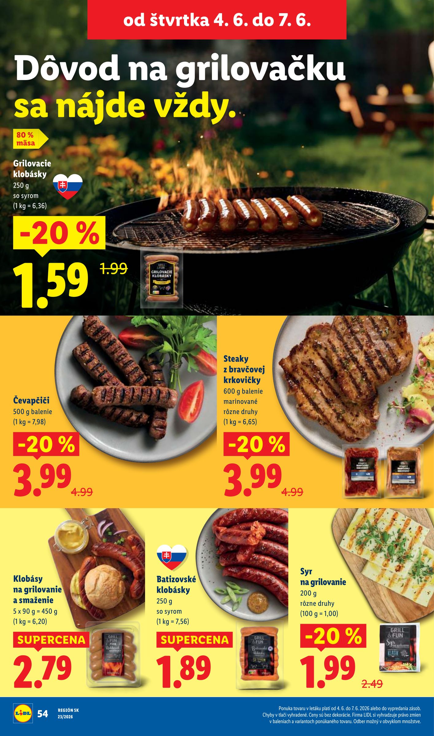 lidl - Nový Lidl leták od pondelka, 01.06.2026 do nedele, 07.06.2026 - page: 66