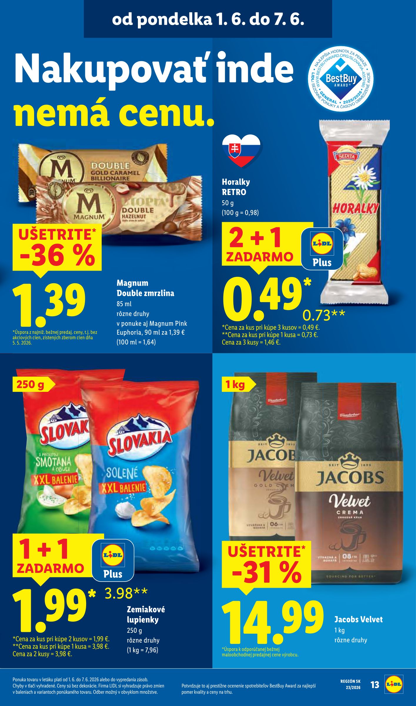 lidl - Nový Lidl leták od pondelka, 01.06.2026 do nedele, 07.06.2026 - page: 23