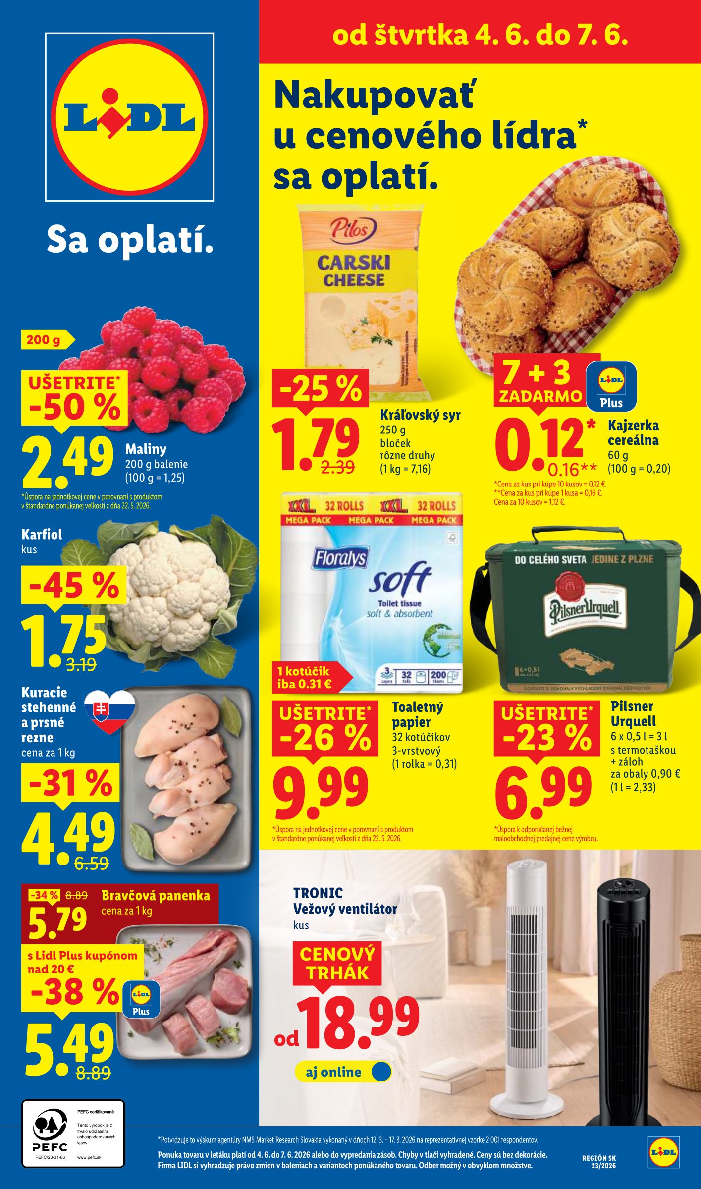lidl - Nový Lidl leták od pondelka, 01.06.2026 do nedele, 07.06.2026 - page: 58