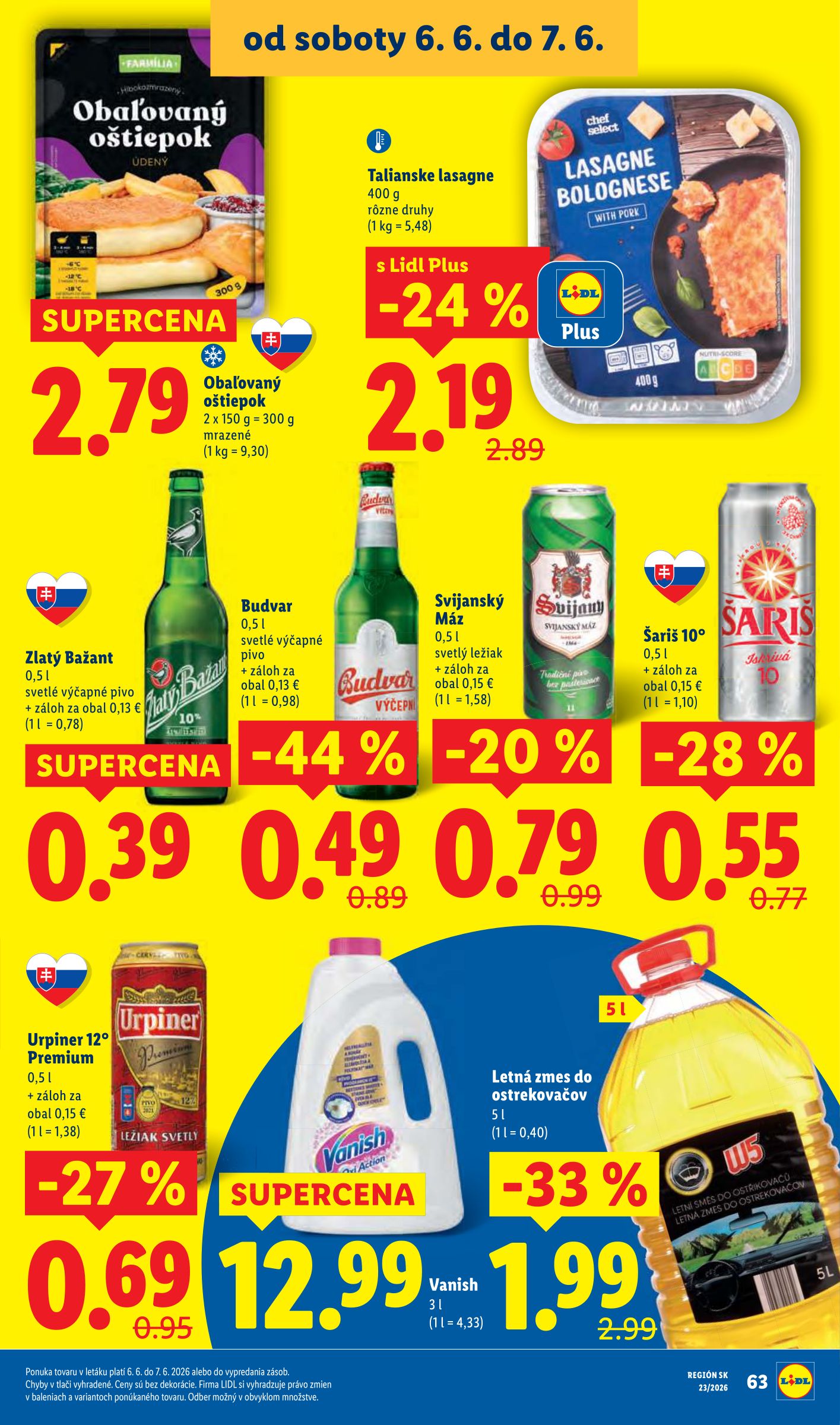 lidl - Nový Lidl leták od pondelka, 01.06.2026 do nedele, 07.06.2026 - page: 93