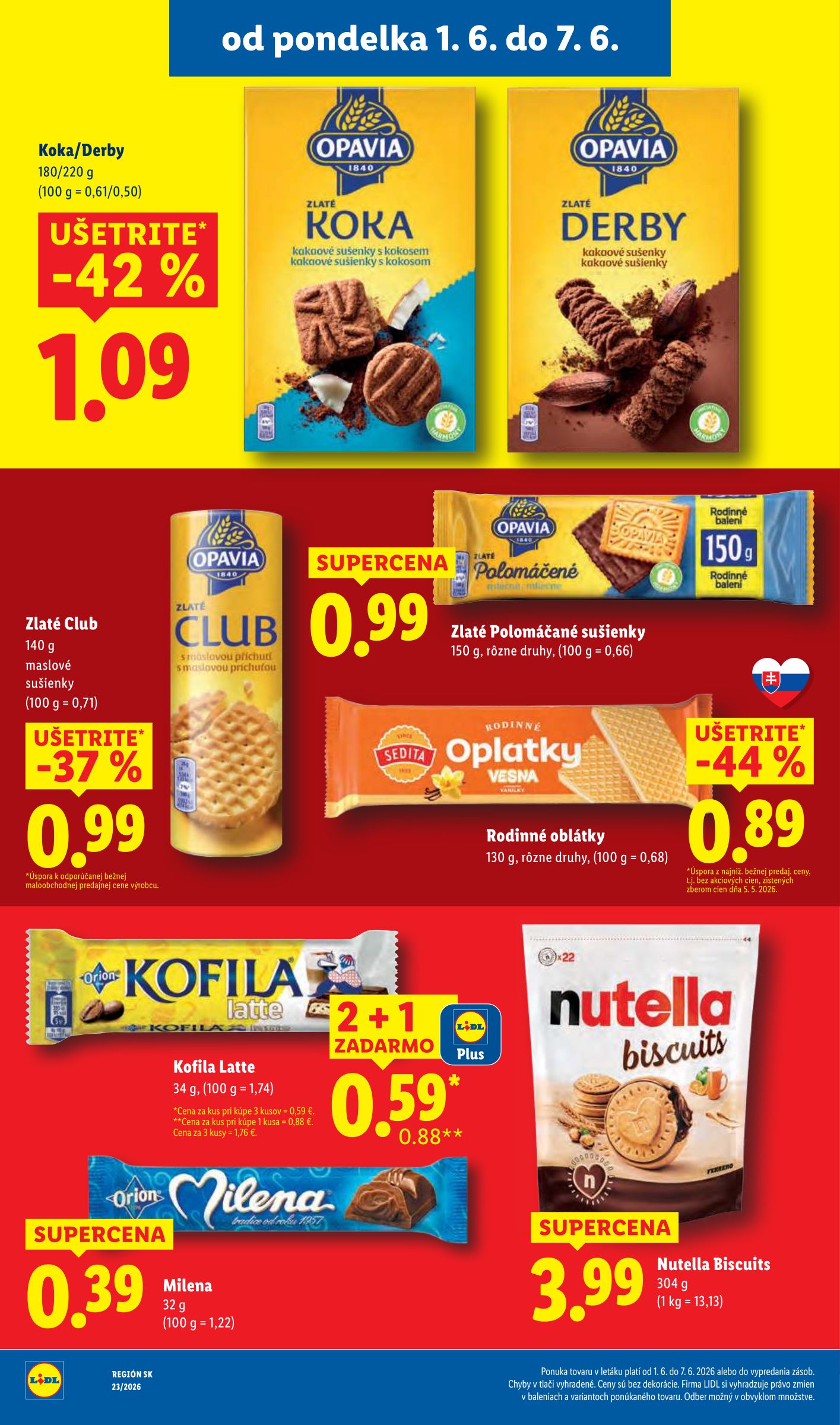 lidl - Nový Lidl leták od pondelka, 01.06.2026 do nedele, 07.06.2026 - page: 42
