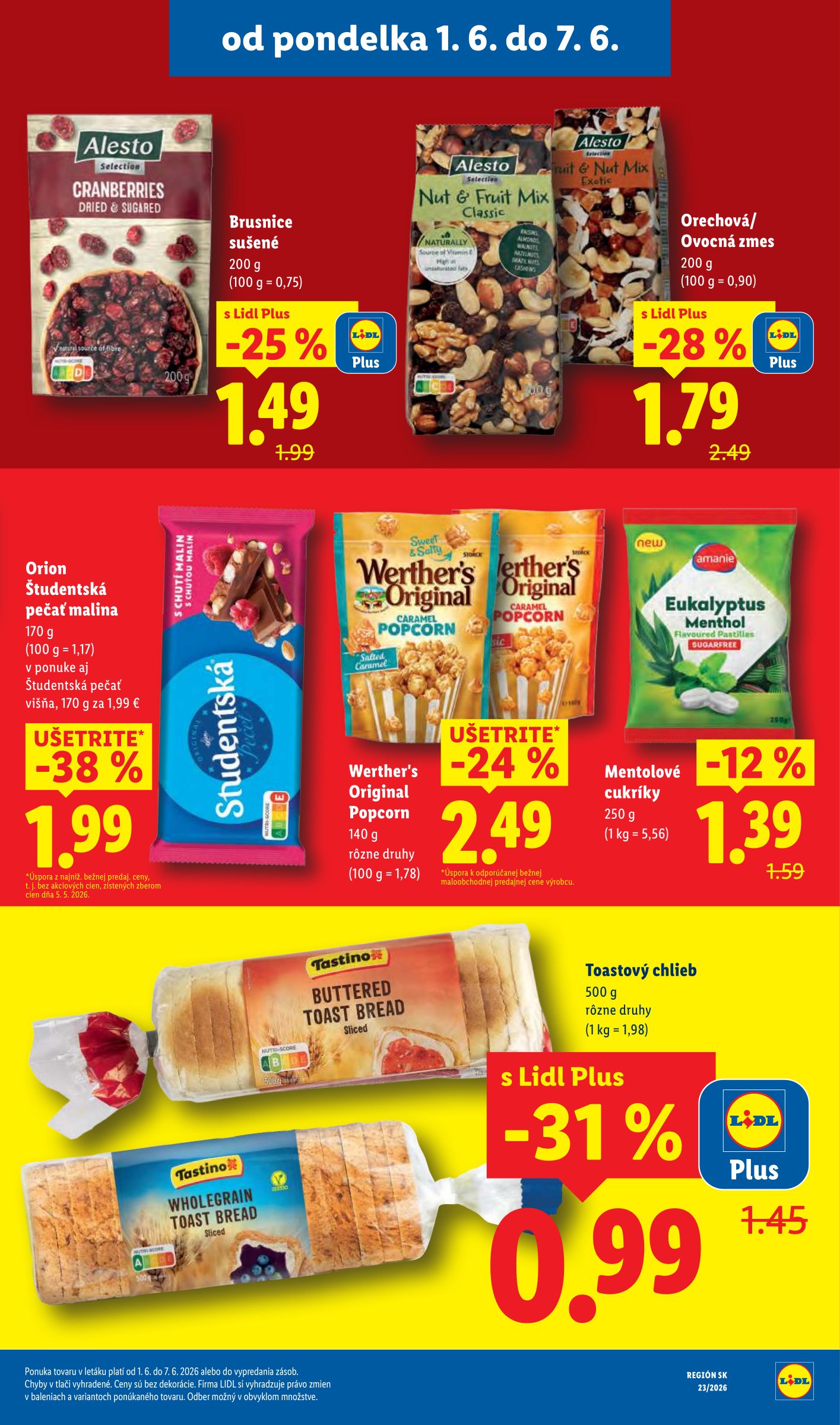 lidl - Nový Lidl leták od pondelka, 01.06.2026 do nedele, 07.06.2026 - page: 43