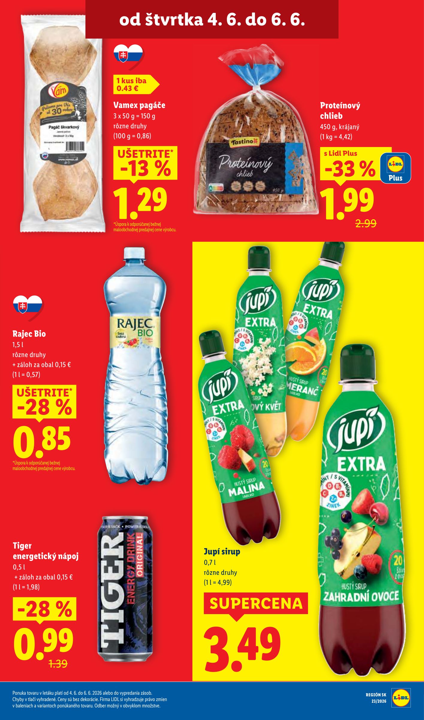 lidl - Nový Lidl leták od pondelka, 01.06.2026 do nedele, 07.06.2026 - page: 77