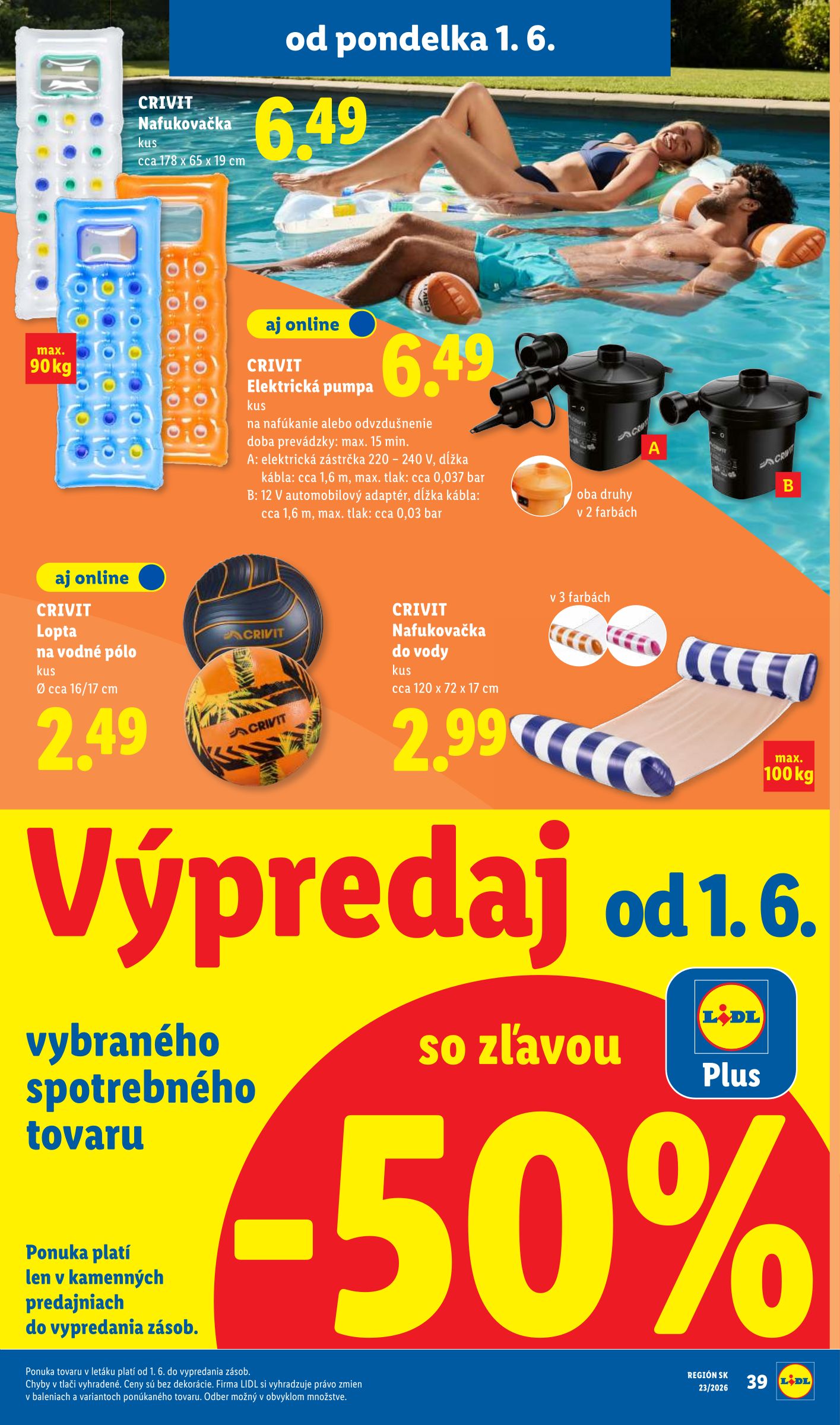 lidl - Nový Lidl leták od pondelka, 01.06.2026 do nedele, 07.06.2026 - page: 53