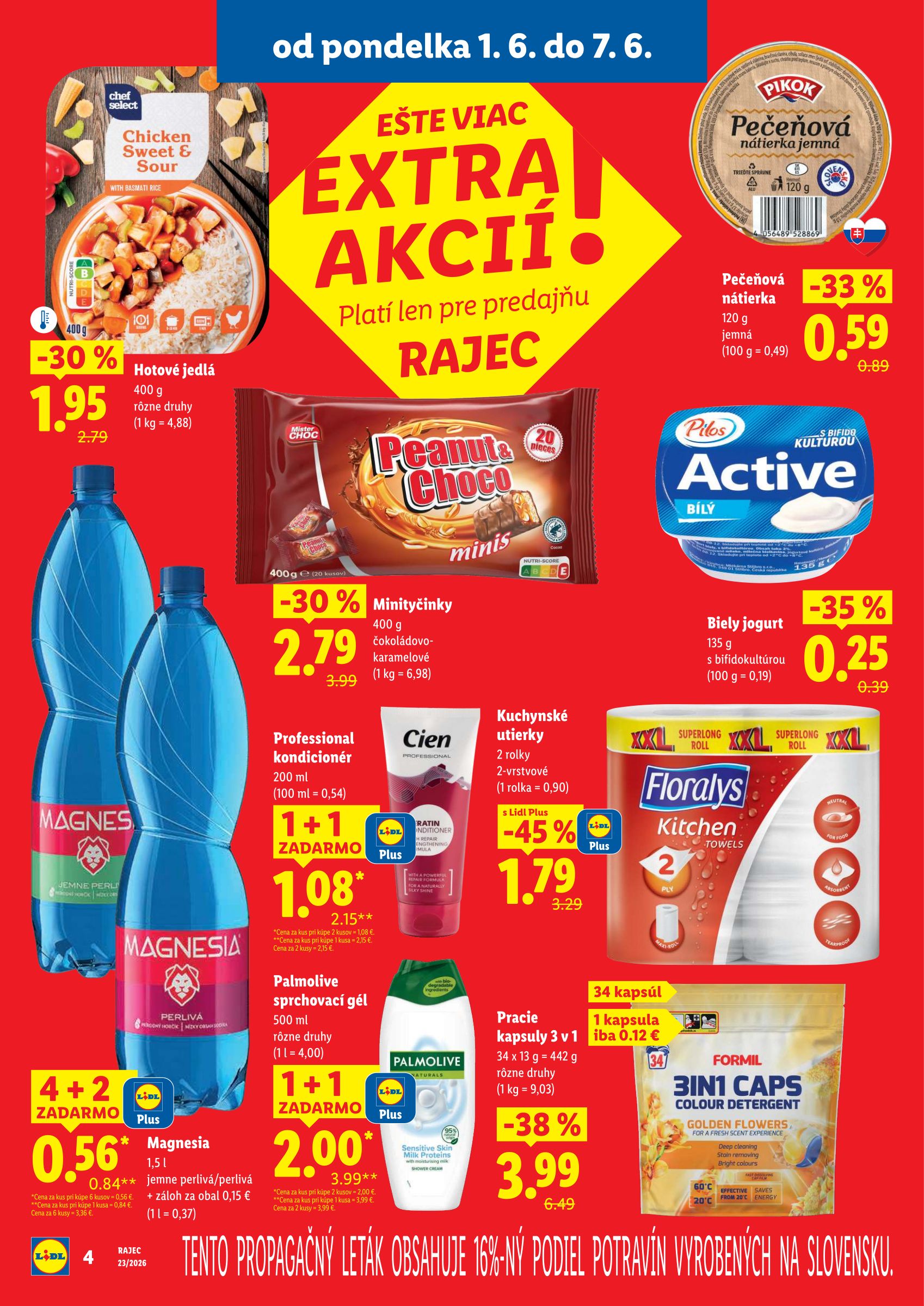 lidl - Nový Lidl - Nová predajňa v Rajci leták od pondelka, 01.06.2026 do nedele, 07.06.2026 - page: 4