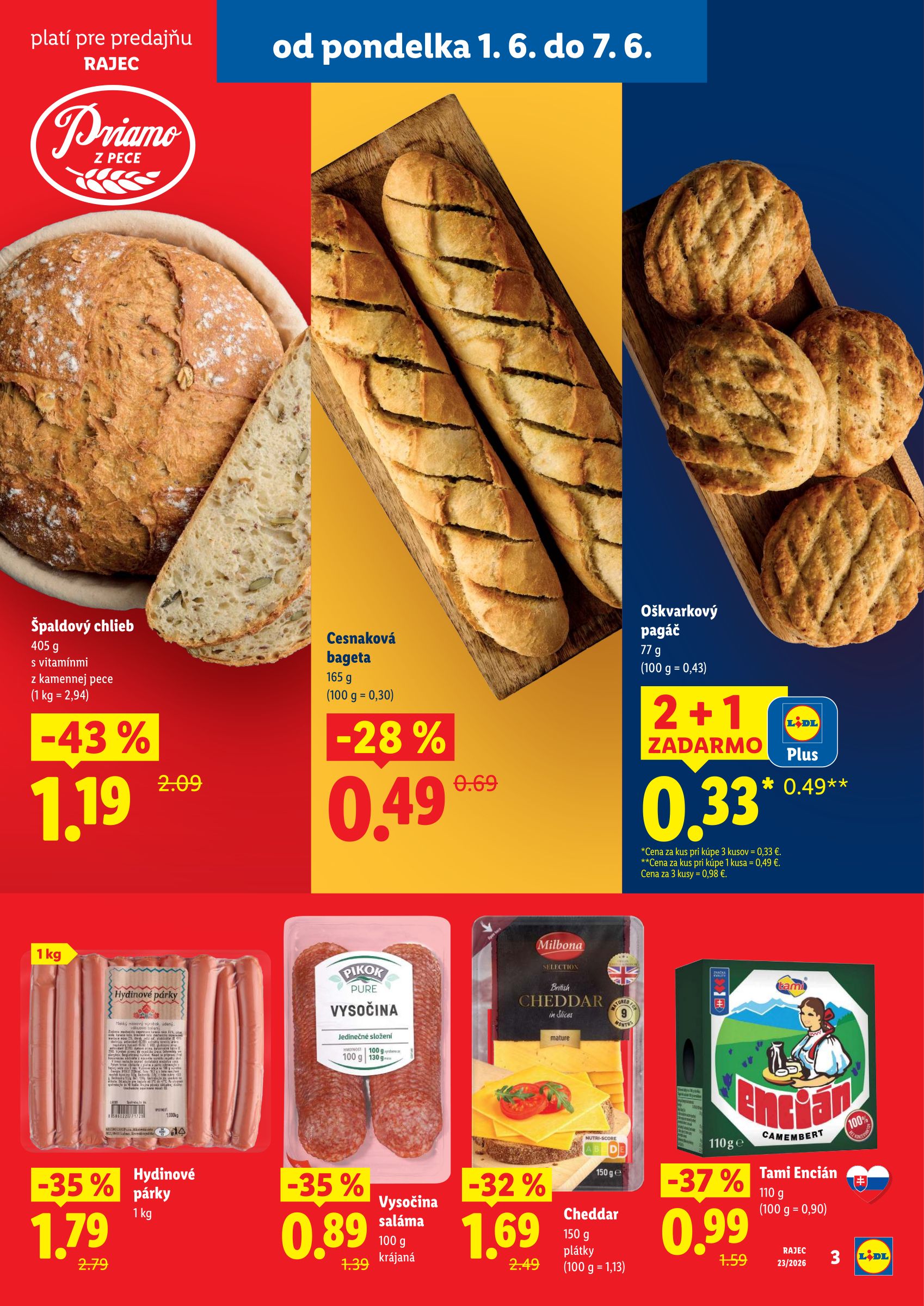lidl - Nový Lidl - Nová predajňa v Rajci leták od pondelka, 01.06.2026 do nedele, 07.06.2026 - page: 3