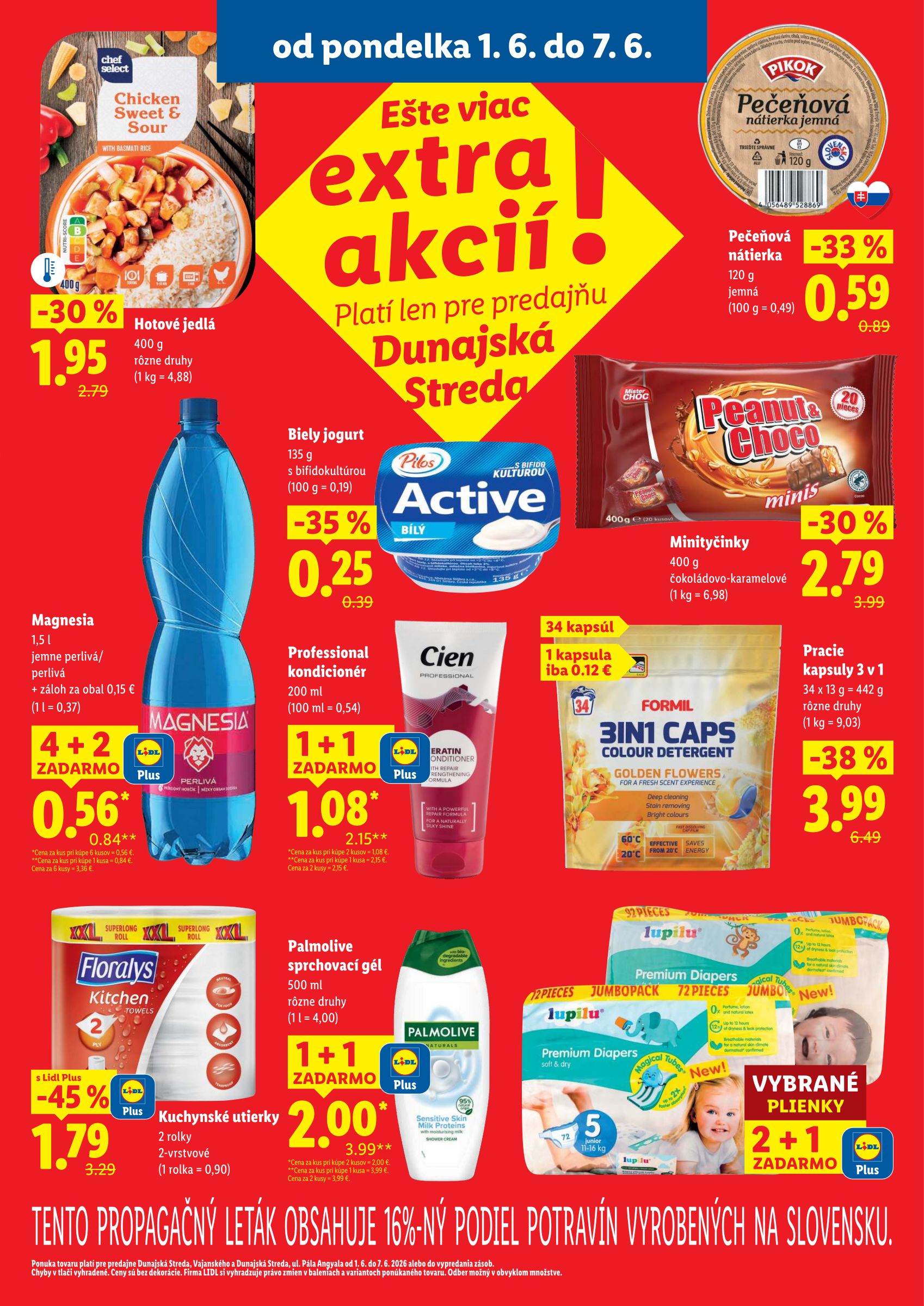 lidl - Aktuálny Lidl - Špeciálne akcie pre predajne v DS leták od pondelka, 01.06.2026 do nedele, 07.06.2026 - page: 2
