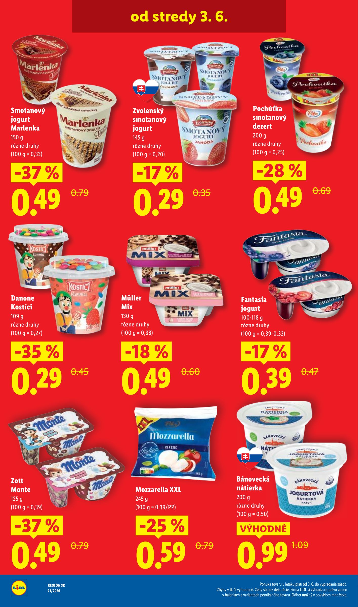 lidl - Aktuálny Lidl leták od pondelka, 01.06.2026 do nedele, 07.06.2026 - page: 30