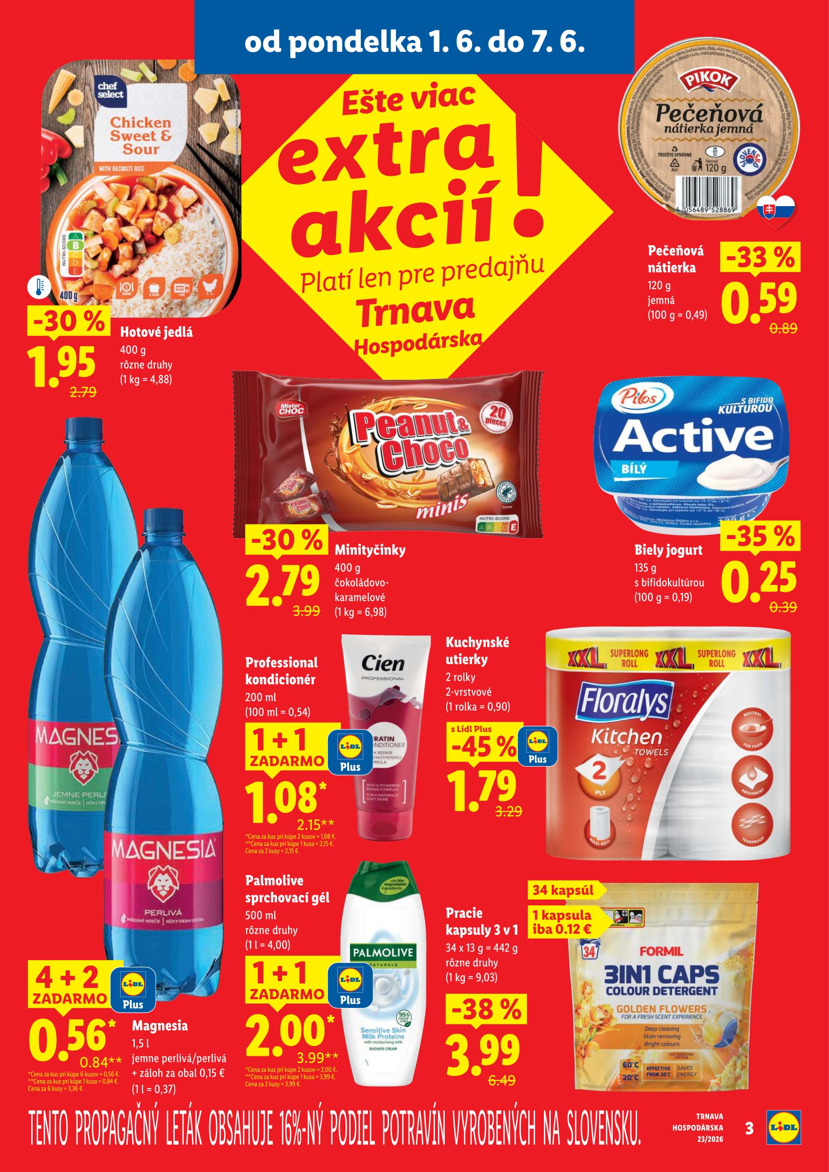 lidl - Aktuálny Lidl - Ponuka pre predajňu v Trnave leták od pondelka, 01.06.2026 do nedele, 07.06.2026 - page: 3