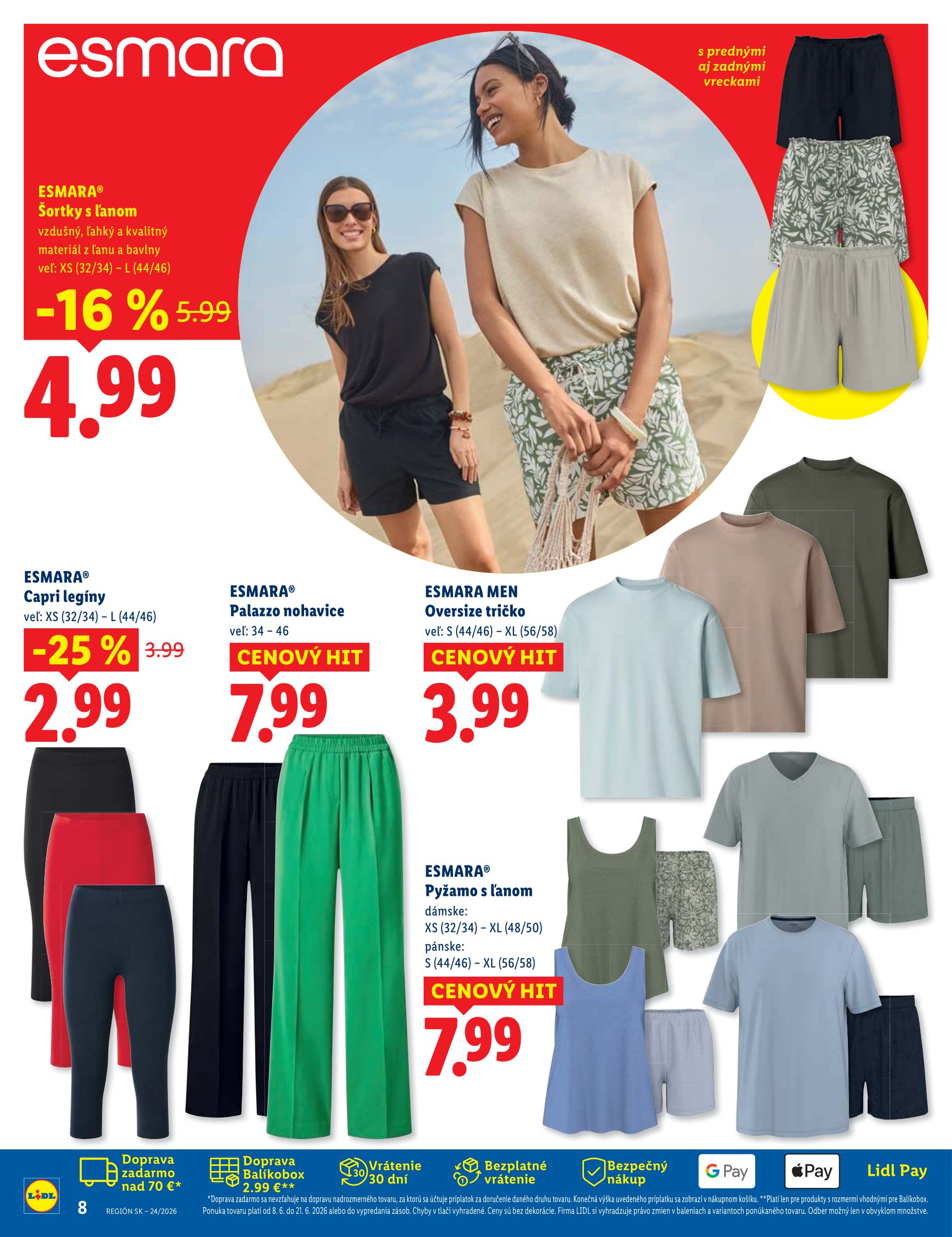 lidl - Aktuálny Lidl - Online ponuka leták od pondelka, 08.06.2026 do nedele, 21.06.2026 - page: 8