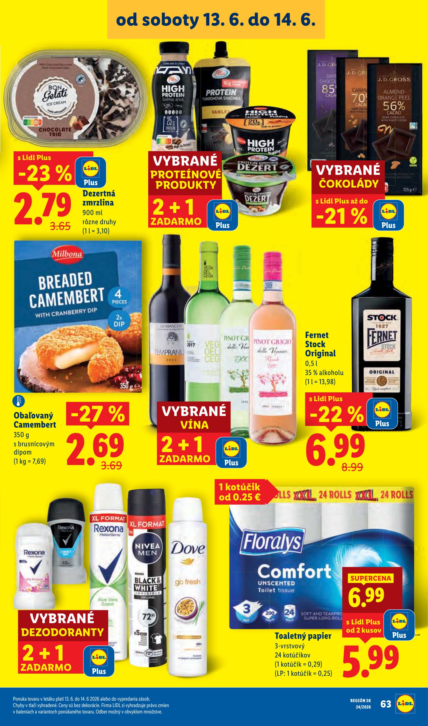 lidl - Aktuálny Lidl leták od pondelka, 08.06.2026 do nedele, 14.06.2026 - page: 95