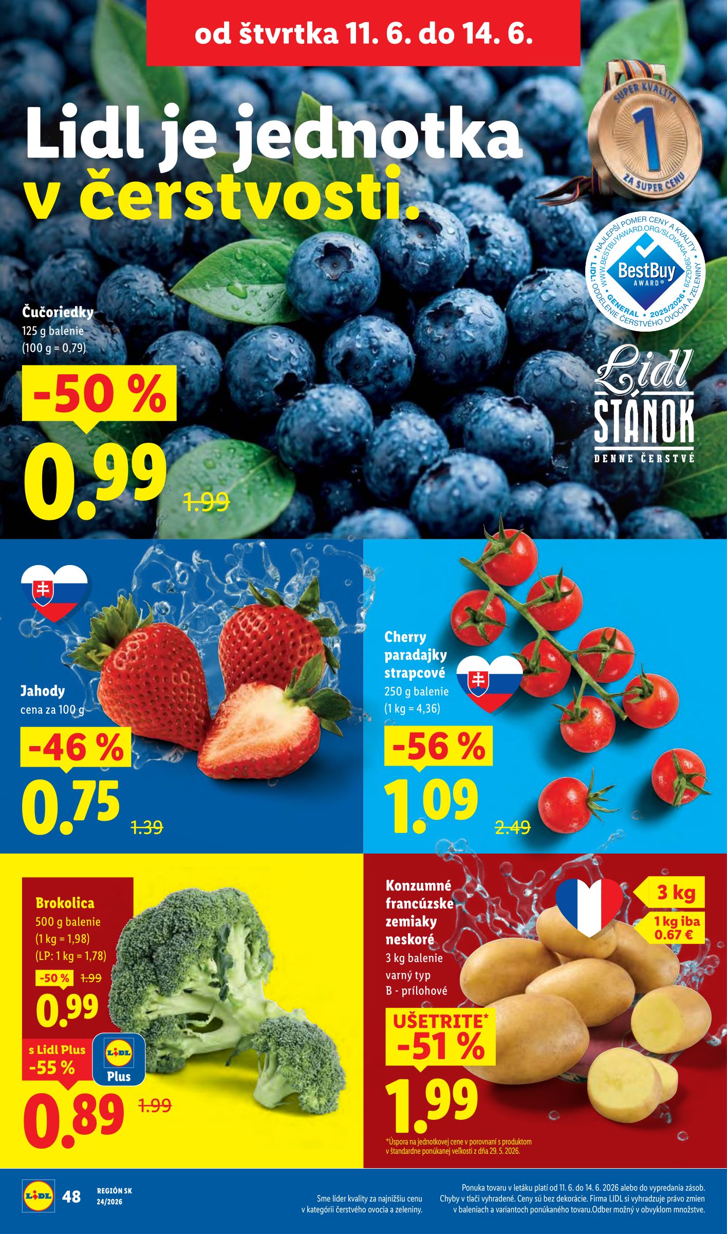 lidl - Aktuálny Lidl leták od pondelka, 08.06.2026 do nedele, 14.06.2026 - page: 62
