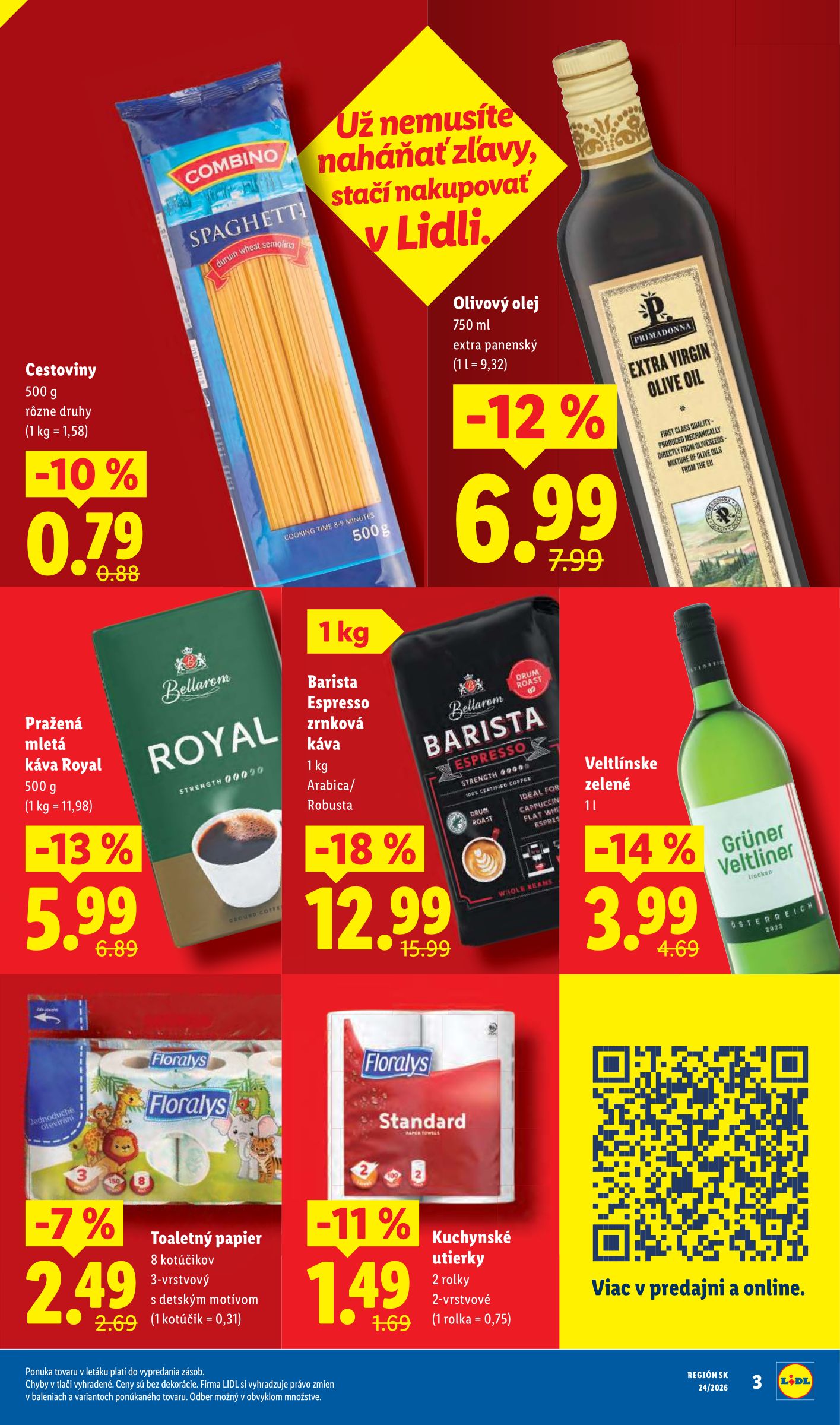 lidl - Aktuálny Lidl leták od pondelka, 08.06.2026 do nedele, 14.06.2026 - page: 3