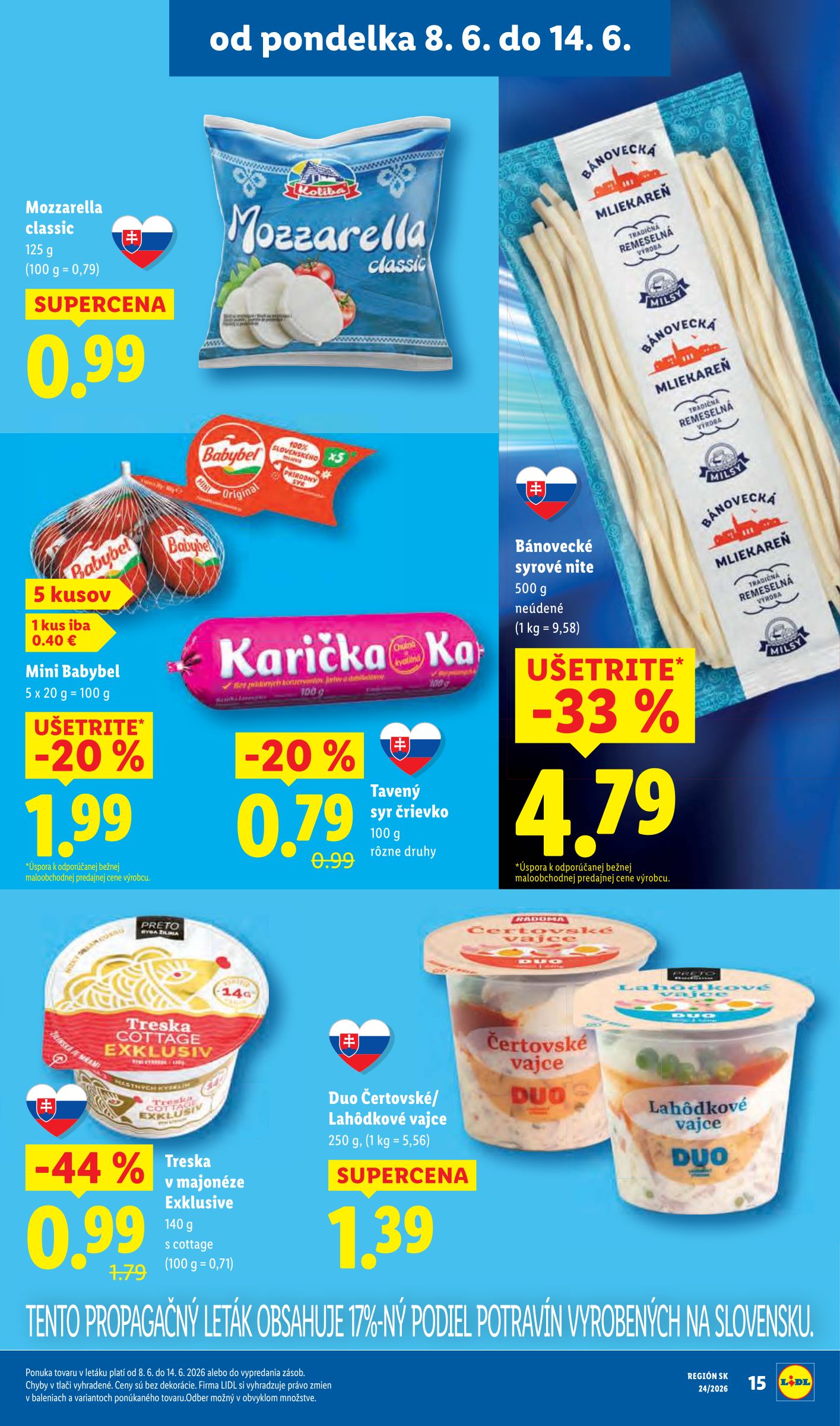 lidl - Aktuálny Lidl leták od pondelka, 08.06.2026 do nedele, 14.06.2026 - page: 25
