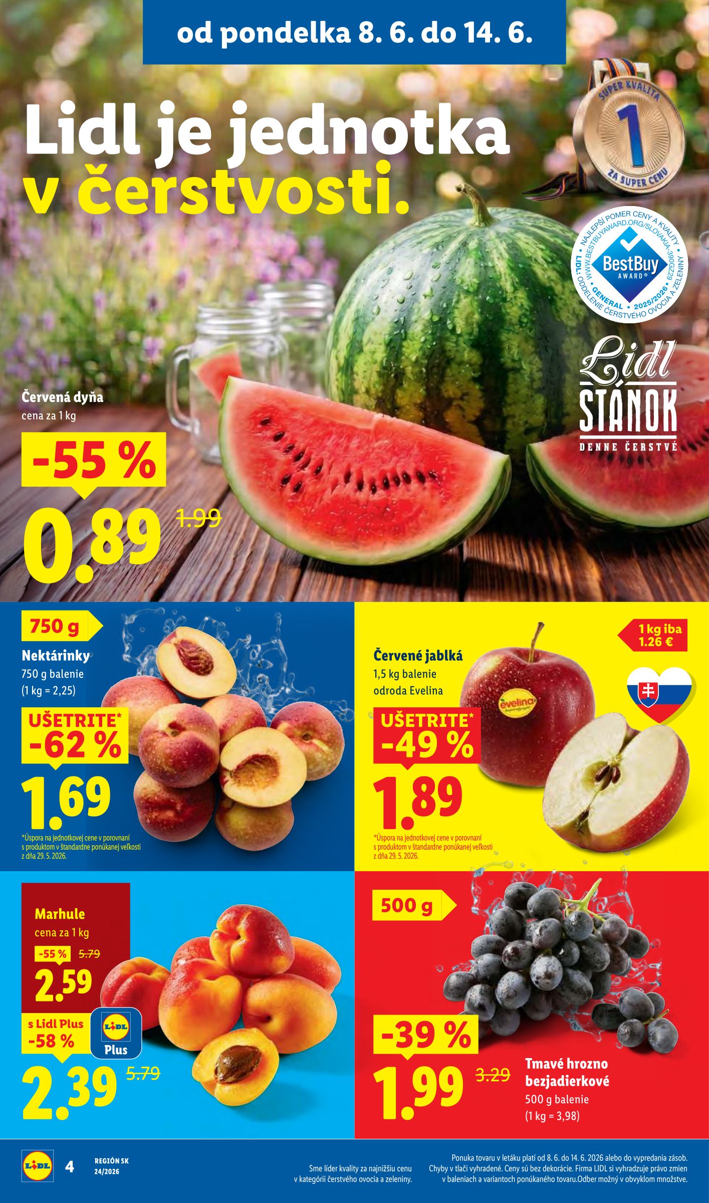 lidl - Aktuálny Lidl leták od pondelka, 08.06.2026 do nedele, 14.06.2026 - page: 10