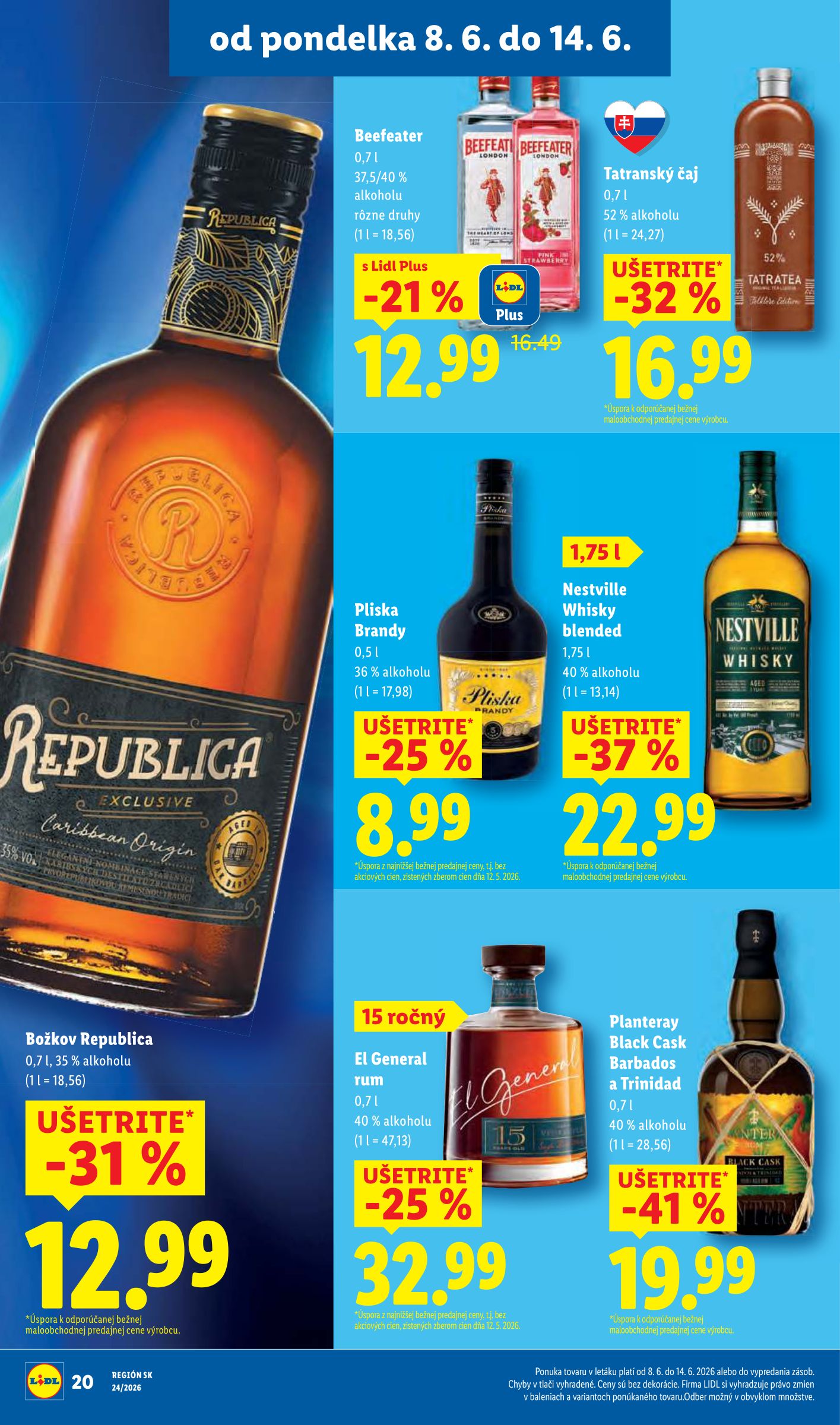 lidl - Aktuálny Lidl leták od pondelka, 08.06.2026 do nedele, 14.06.2026 - page: 32