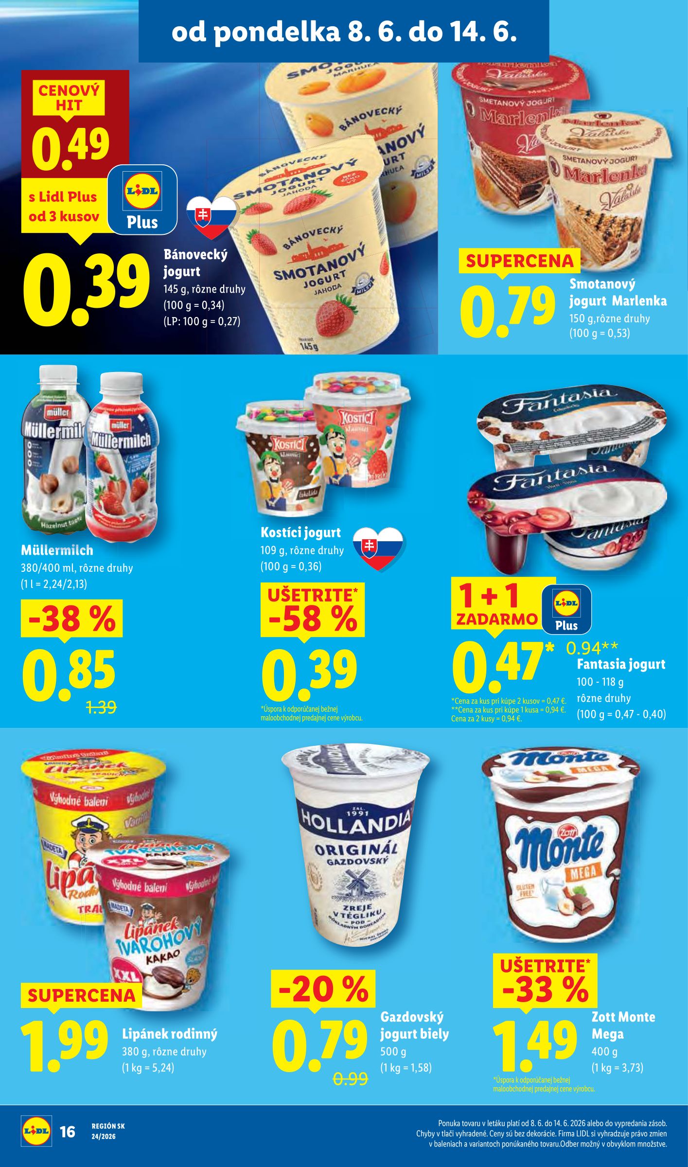 lidl - Aktuálny Lidl leták od pondelka, 08.06.2026 do nedele, 14.06.2026 - page: 26