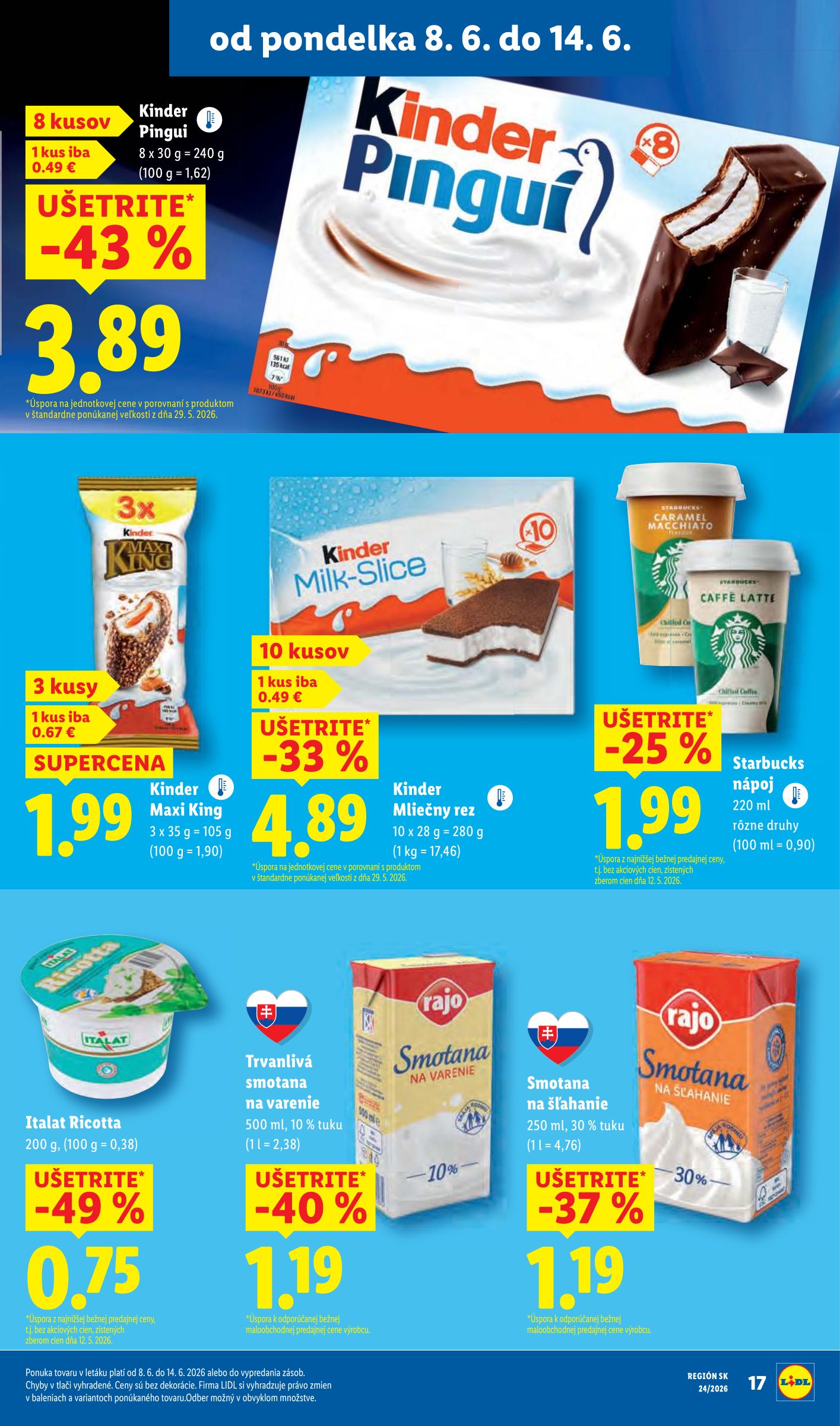 lidl - Aktuálny Lidl leták od pondelka, 08.06.2026 do nedele, 14.06.2026 - page: 27
