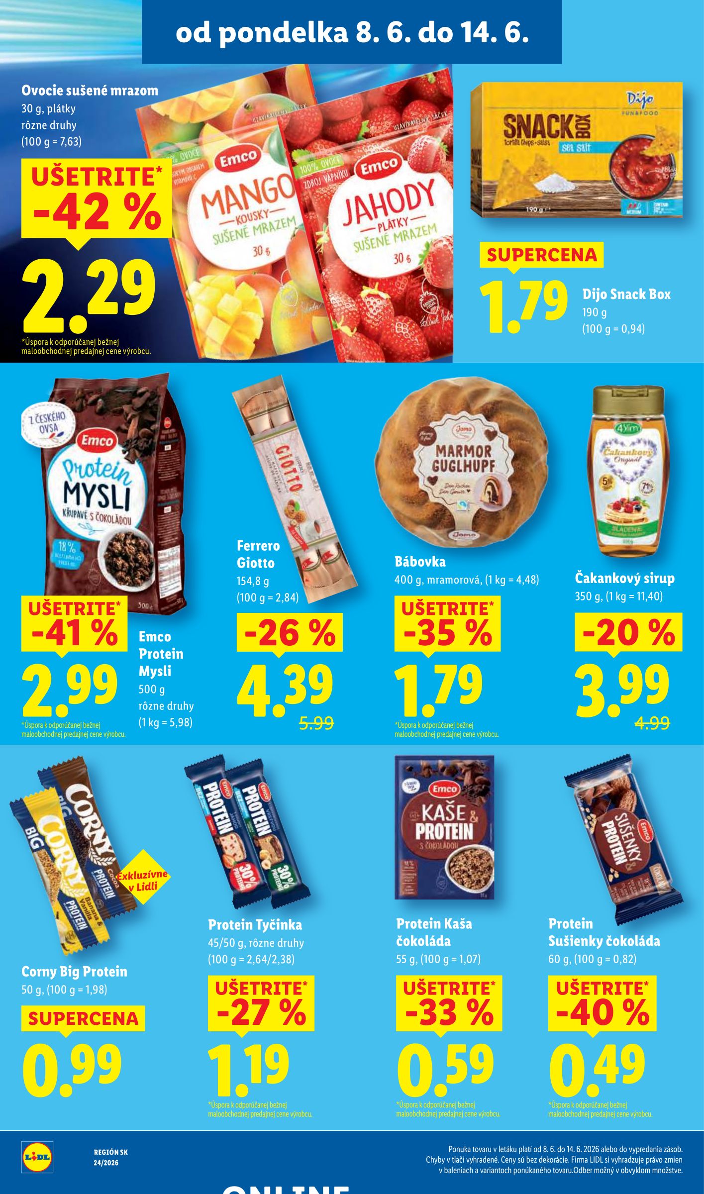 lidl - Aktuálny Lidl leták od pondelka, 08.06.2026 do nedele, 14.06.2026 - page: 30