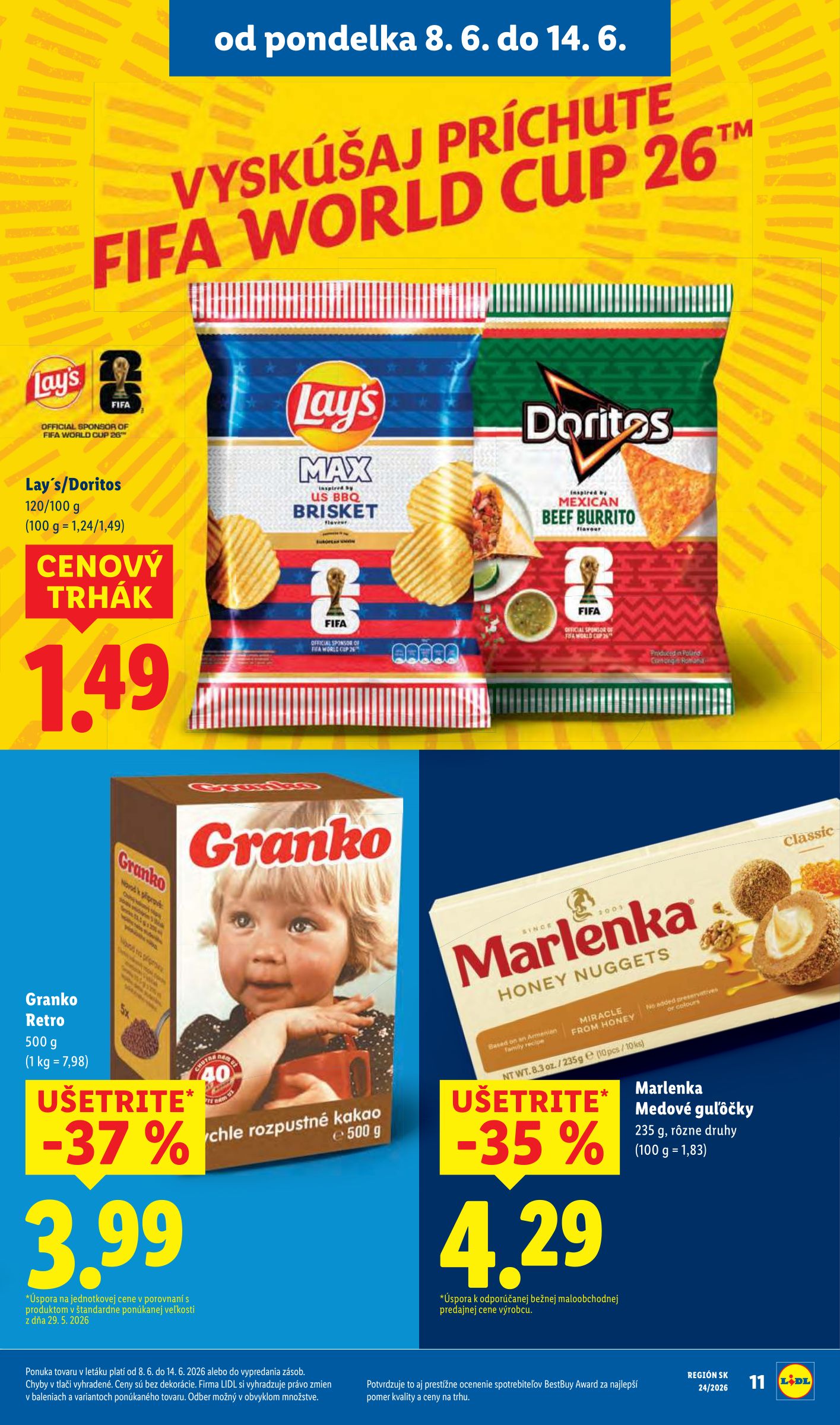 lidl - Aktuálny Lidl leták od pondelka, 08.06.2026 do nedele, 14.06.2026 - page: 21