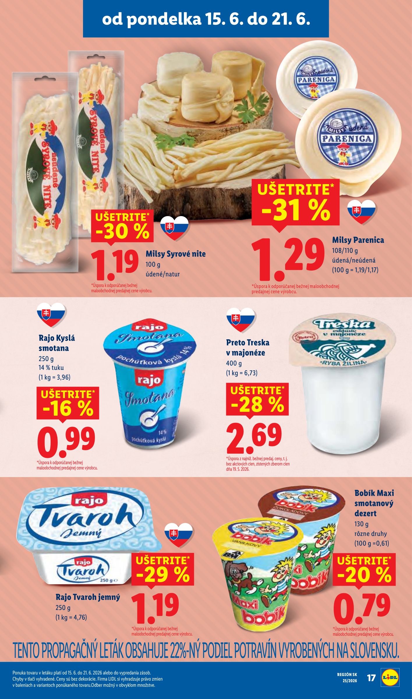 lidl - Nový Lidl leták od pondelka, 15.06.2026 do nedele, 21.06.2026 - page: 21