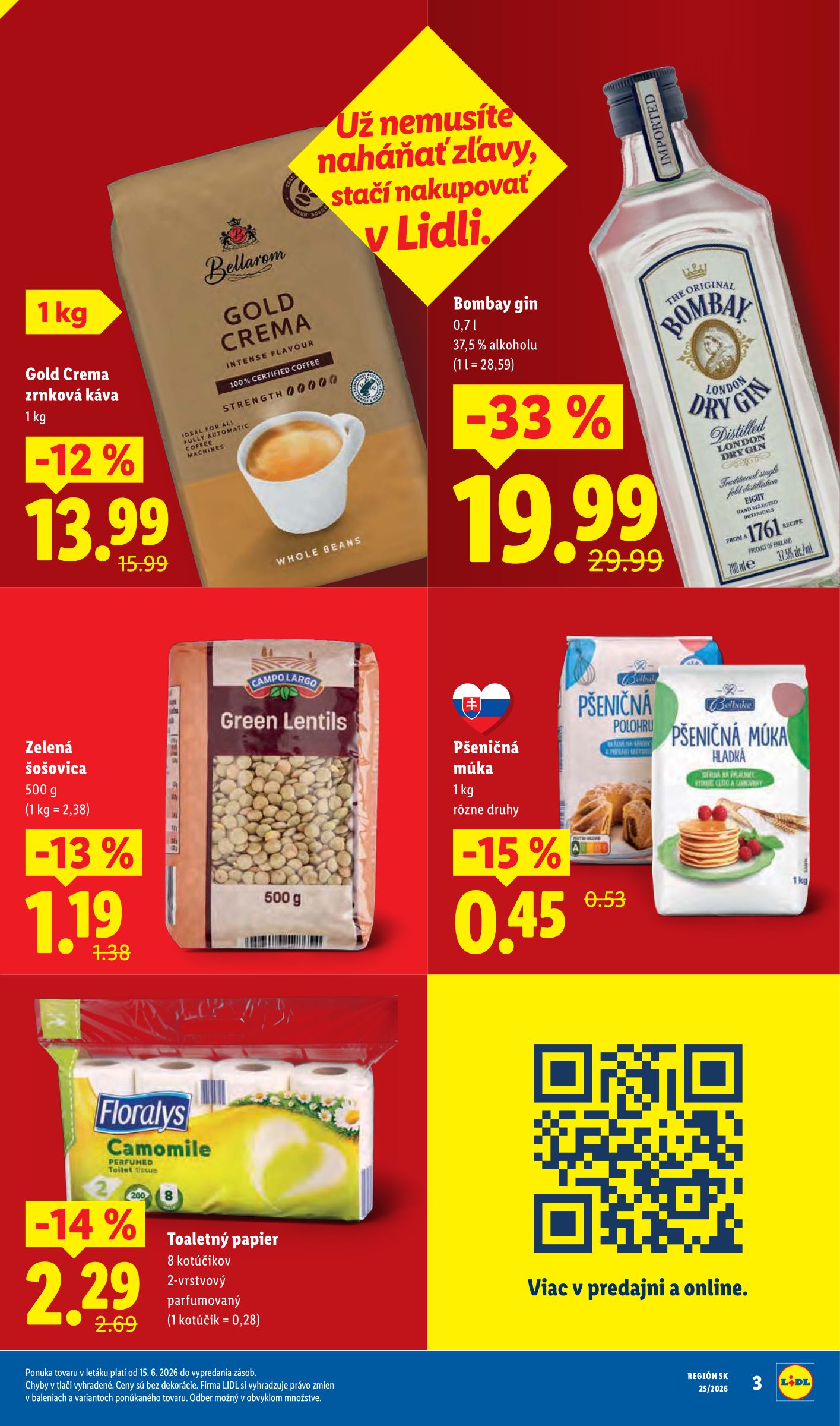 lidl - Nový Lidl leták od pondelka, 15.06.2026 do nedele, 21.06.2026 - page: 3