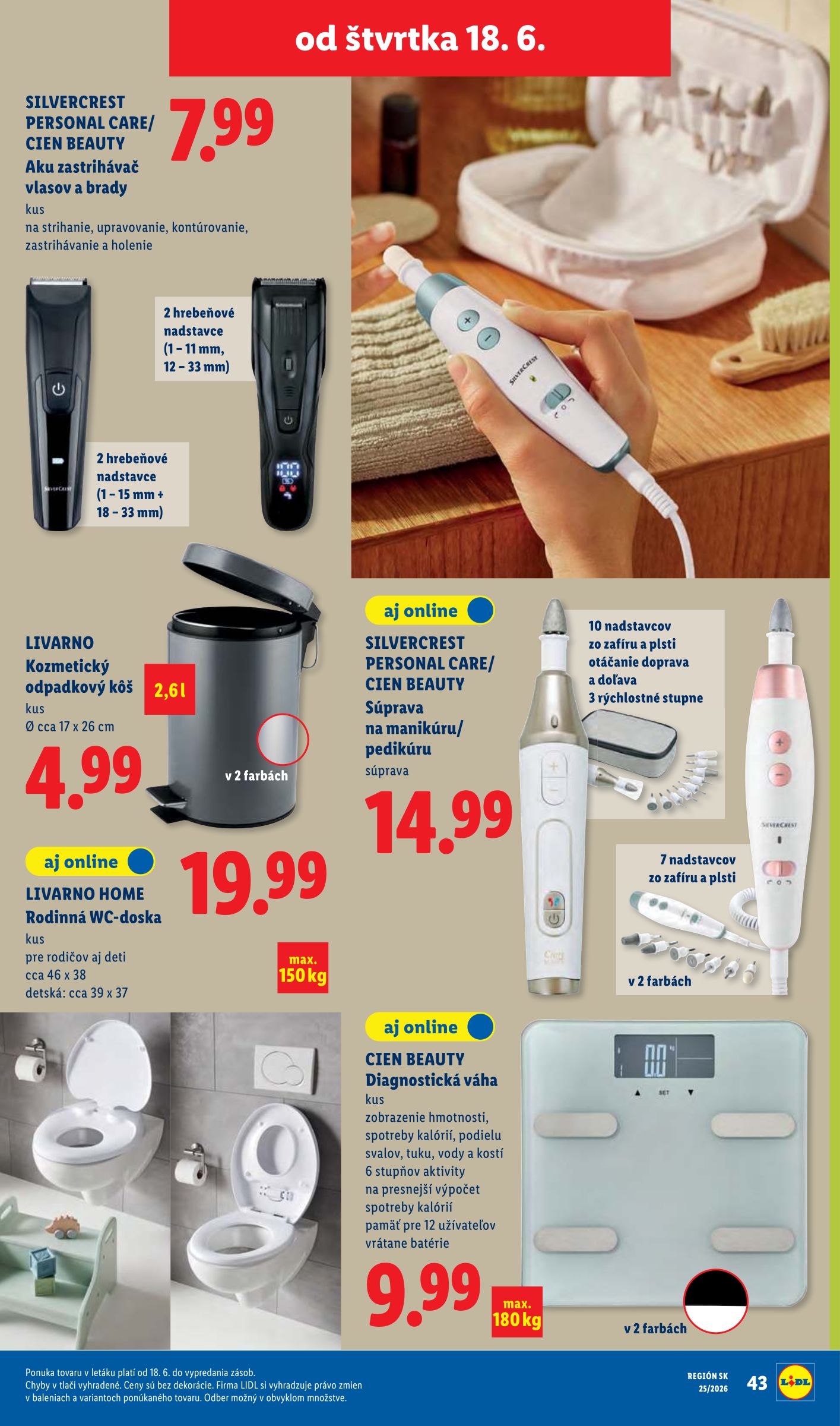 lidl - Nový Lidl leták od pondelka, 15.06.2026 do nedele, 21.06.2026 - page: 83