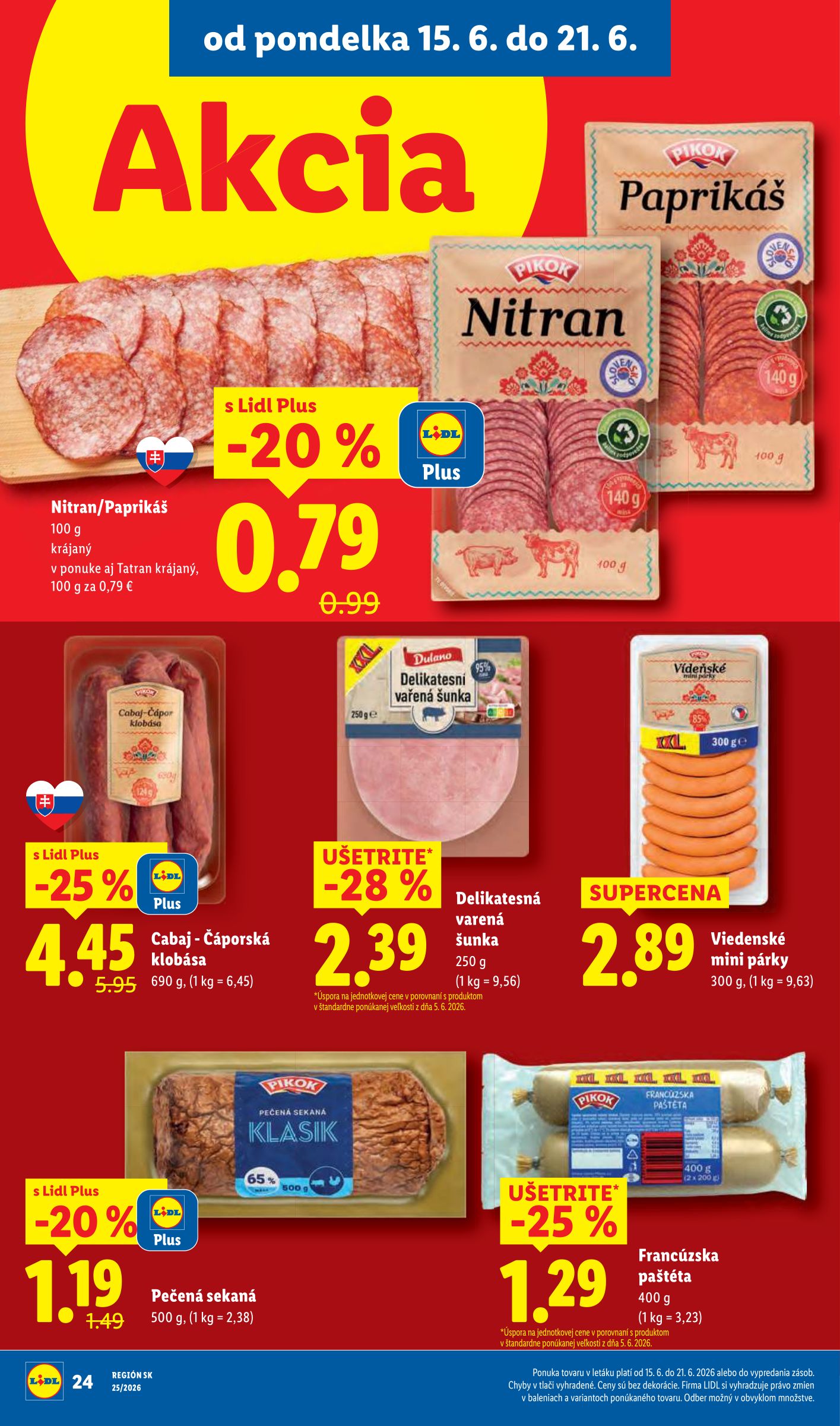 lidl - Nový Lidl leták od pondelka, 15.06.2026 do nedele, 21.06.2026 - page: 34