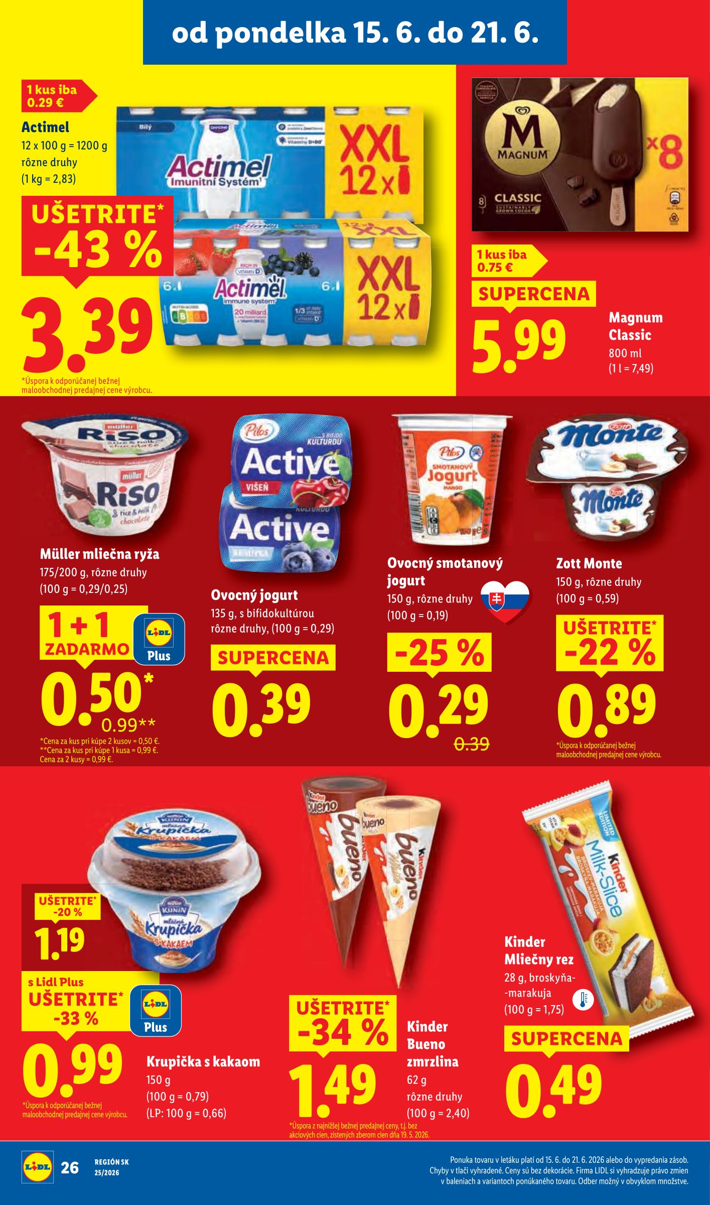 lidl - Nový Lidl leták od pondelka, 15.06.2026 do nedele, 21.06.2026 - page: 36