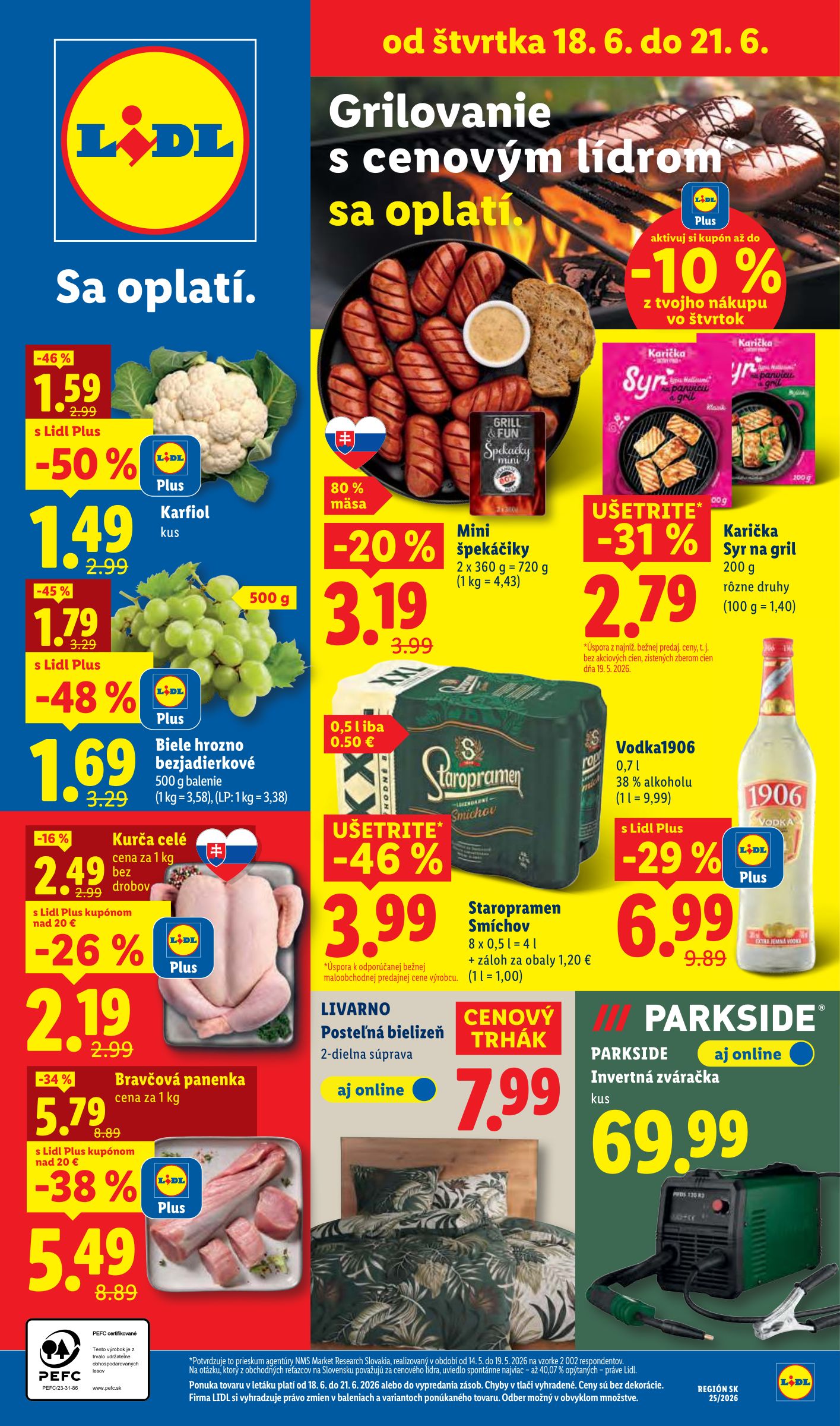 lidl - Nový Lidl leták od pondelka, 15.06.2026 do nedele, 21.06.2026 - page: 59