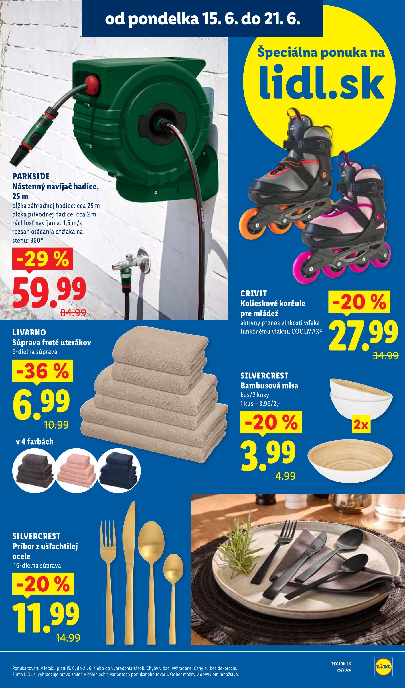 lidl - Nový Lidl leták od pondelka, 15.06.2026 do nedele, 21.06.2026 - page: 6