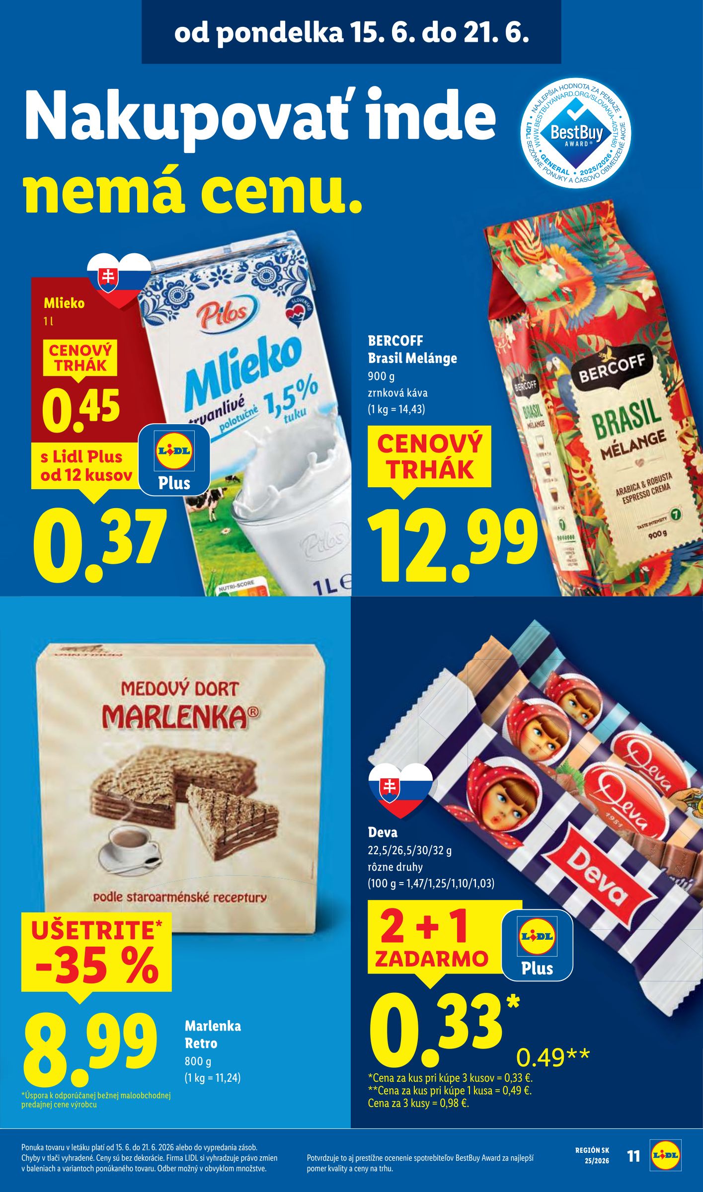 lidl - Nový Lidl leták od pondelka, 15.06.2026 do nedele, 21.06.2026 - page: 15