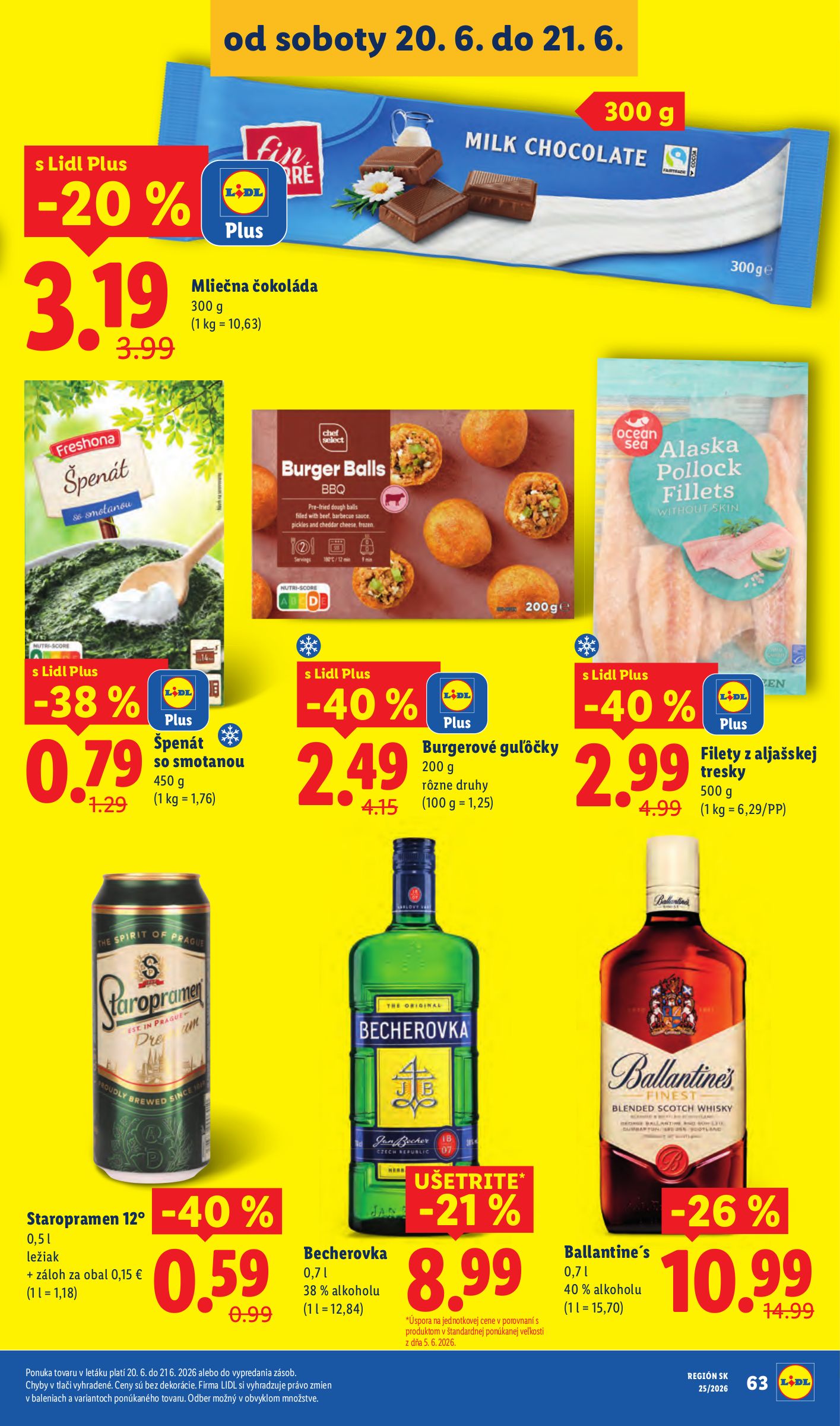 lidl - Aktuálny Lidl leták od pondelka, 15.06.2026 do nedele, 21.06.2026 - page: 101