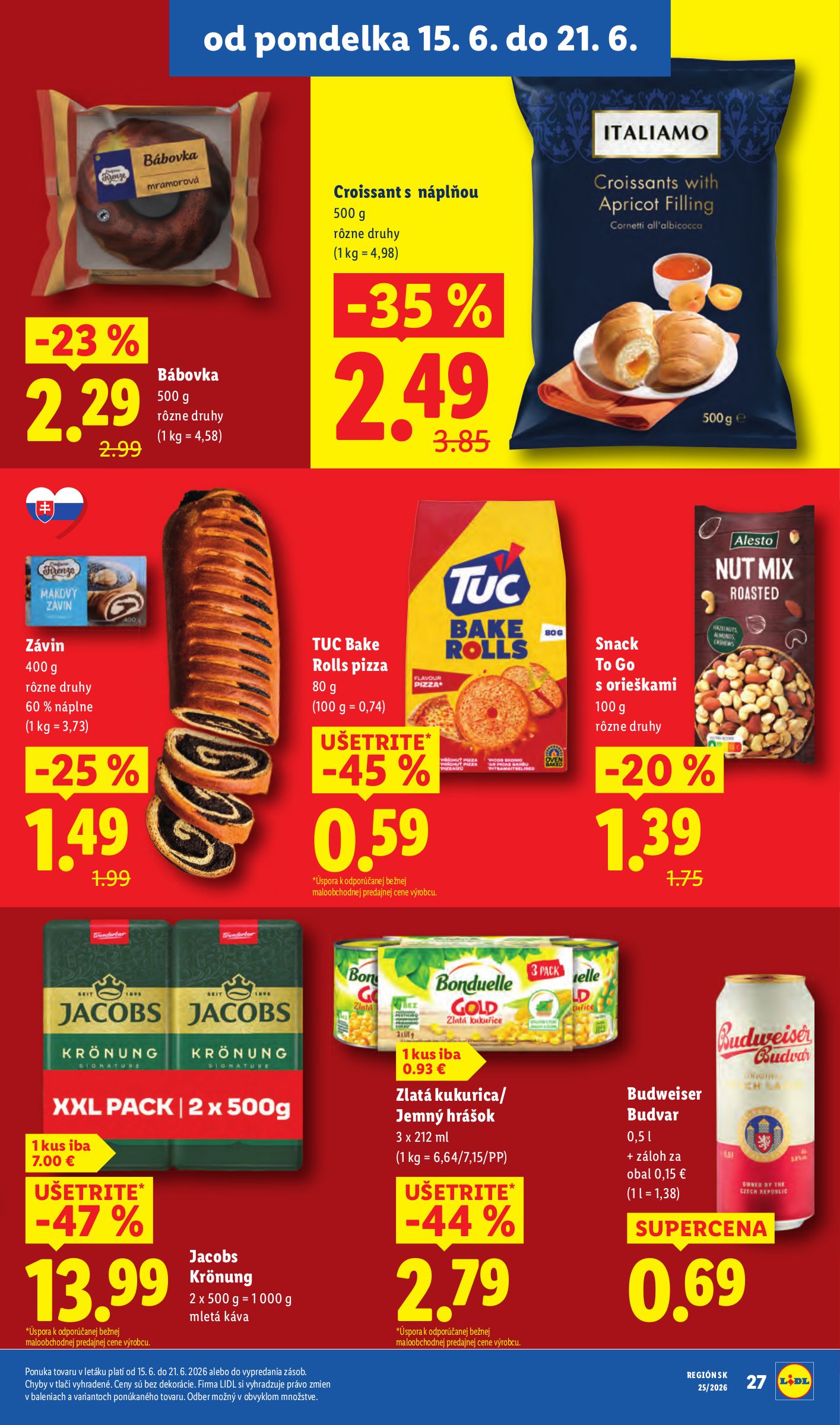 lidl - Aktuálny Lidl leták od pondelka, 15.06.2026 do nedele, 21.06.2026 - page: 41