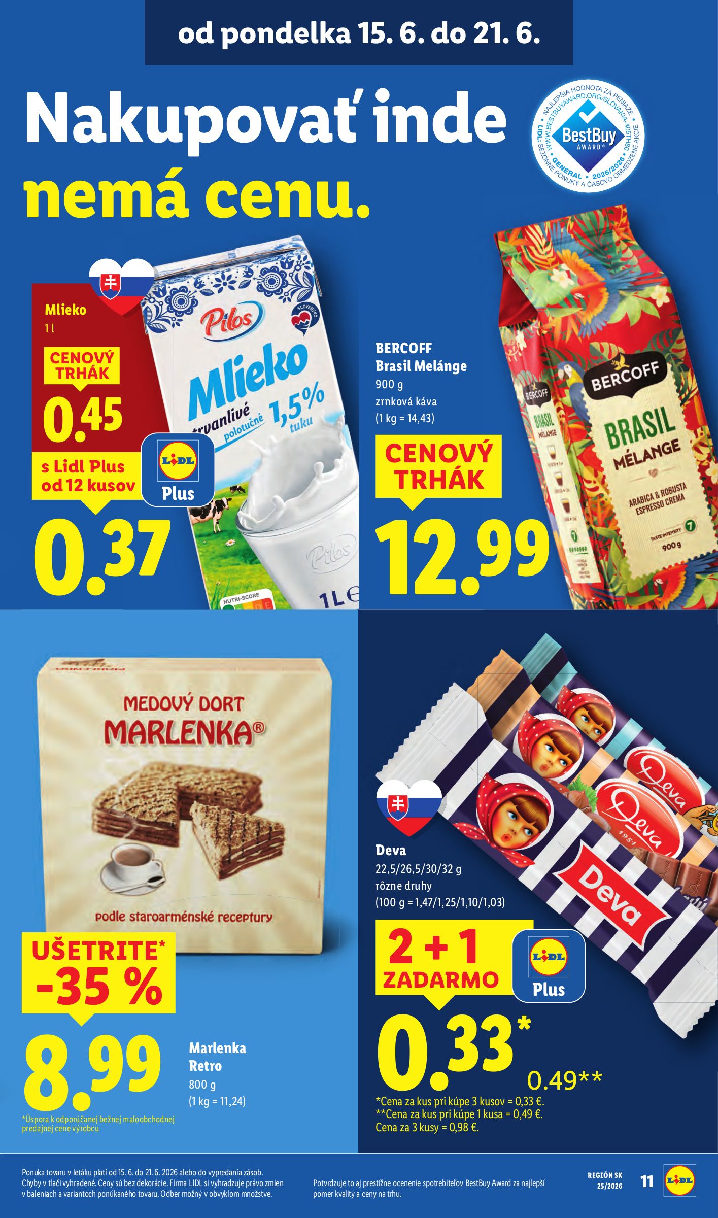 lidl - Aktuálny Lidl leták od pondelka, 15.06.2026 do nedele, 21.06.2026 - page: 17