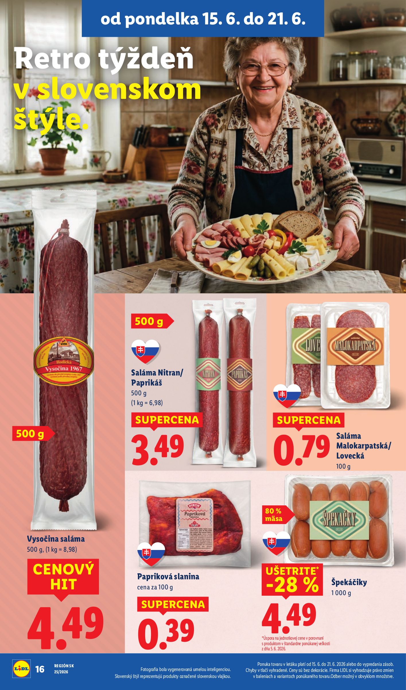 lidl - Aktuálny Lidl leták od pondelka, 15.06.2026 do nedele, 21.06.2026 - page: 22