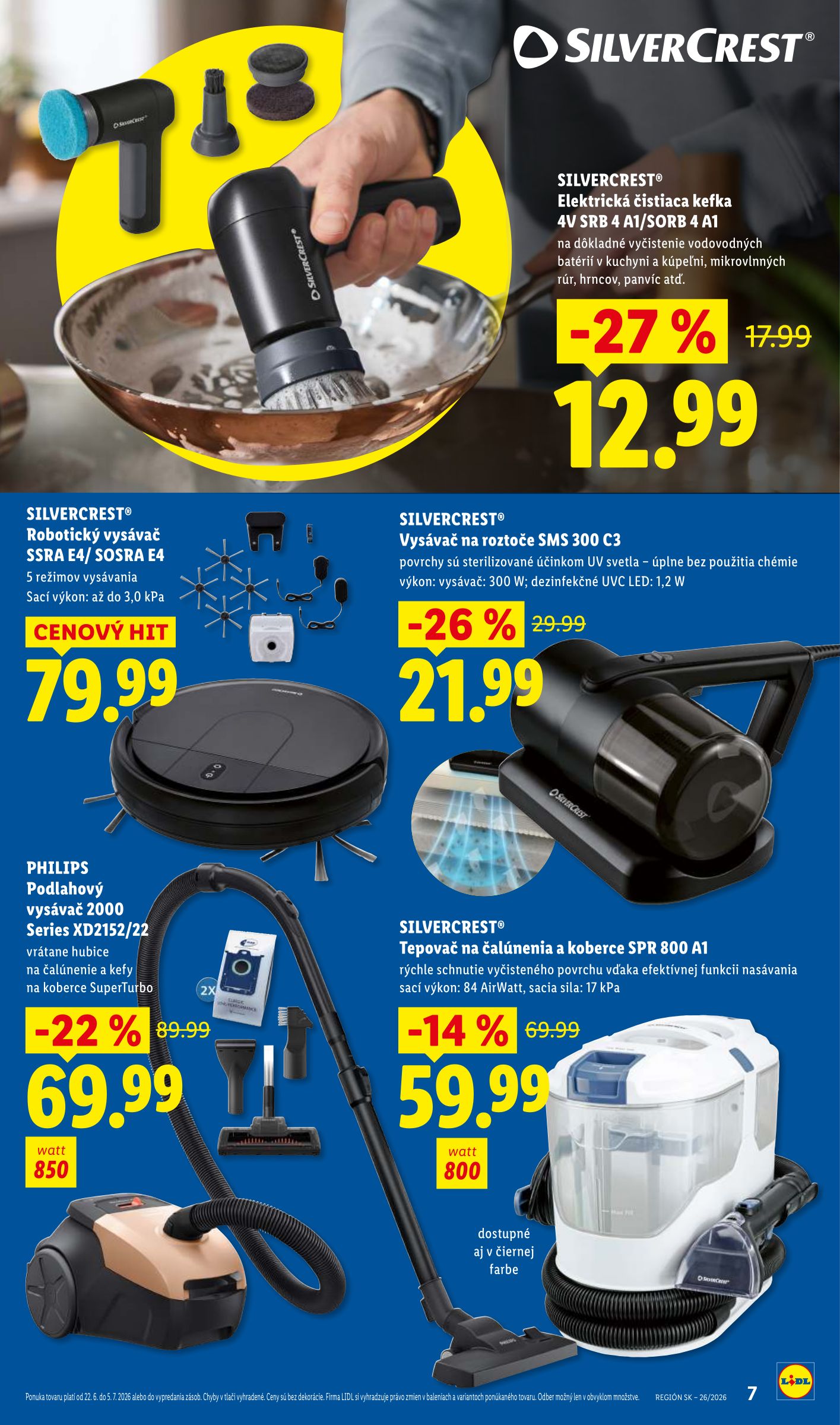 lidl - Aktuálny Lidl - Online ponuka leták od pondelka, 22.06.2026 do nedele, 05.07.2026 - page: 7