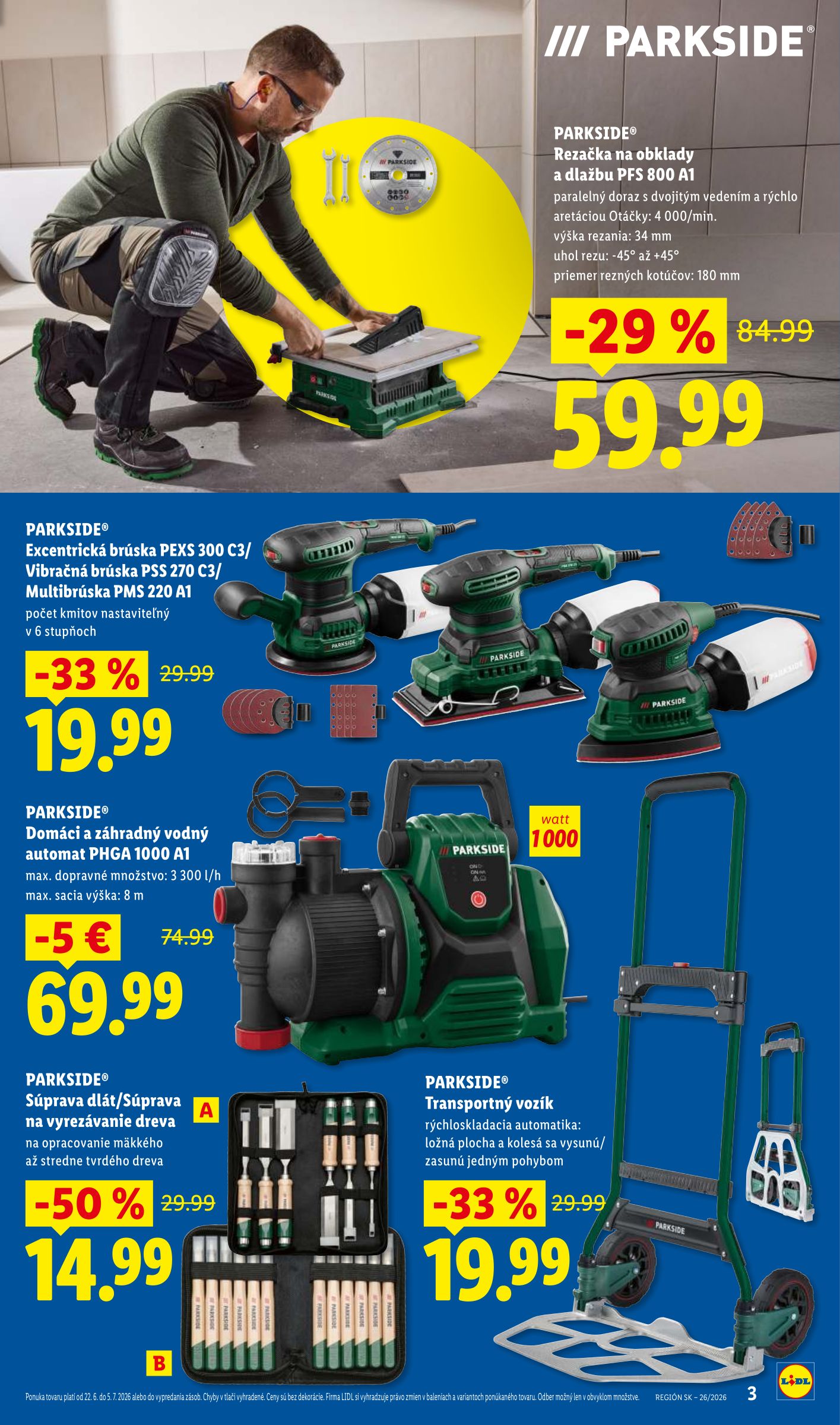 lidl - Aktuálny Lidl - Online ponuka leták od pondelka, 22.06.2026 do nedele, 05.07.2026 - page: 3