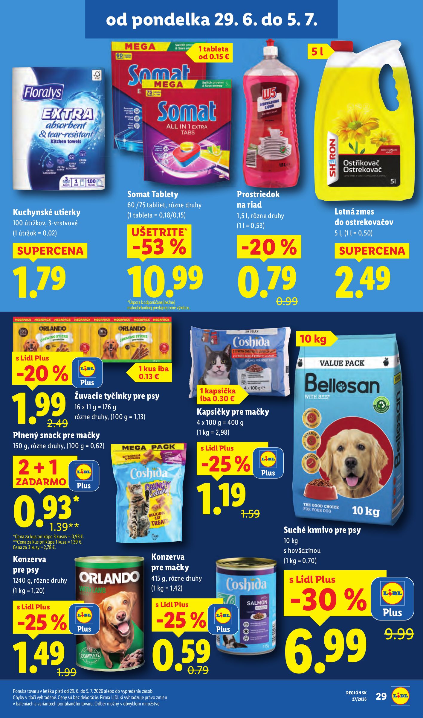 lidl - Nový Lidl leták od pondelka, 29.06.2026 do nedele, 05.07.2026 - page: 45