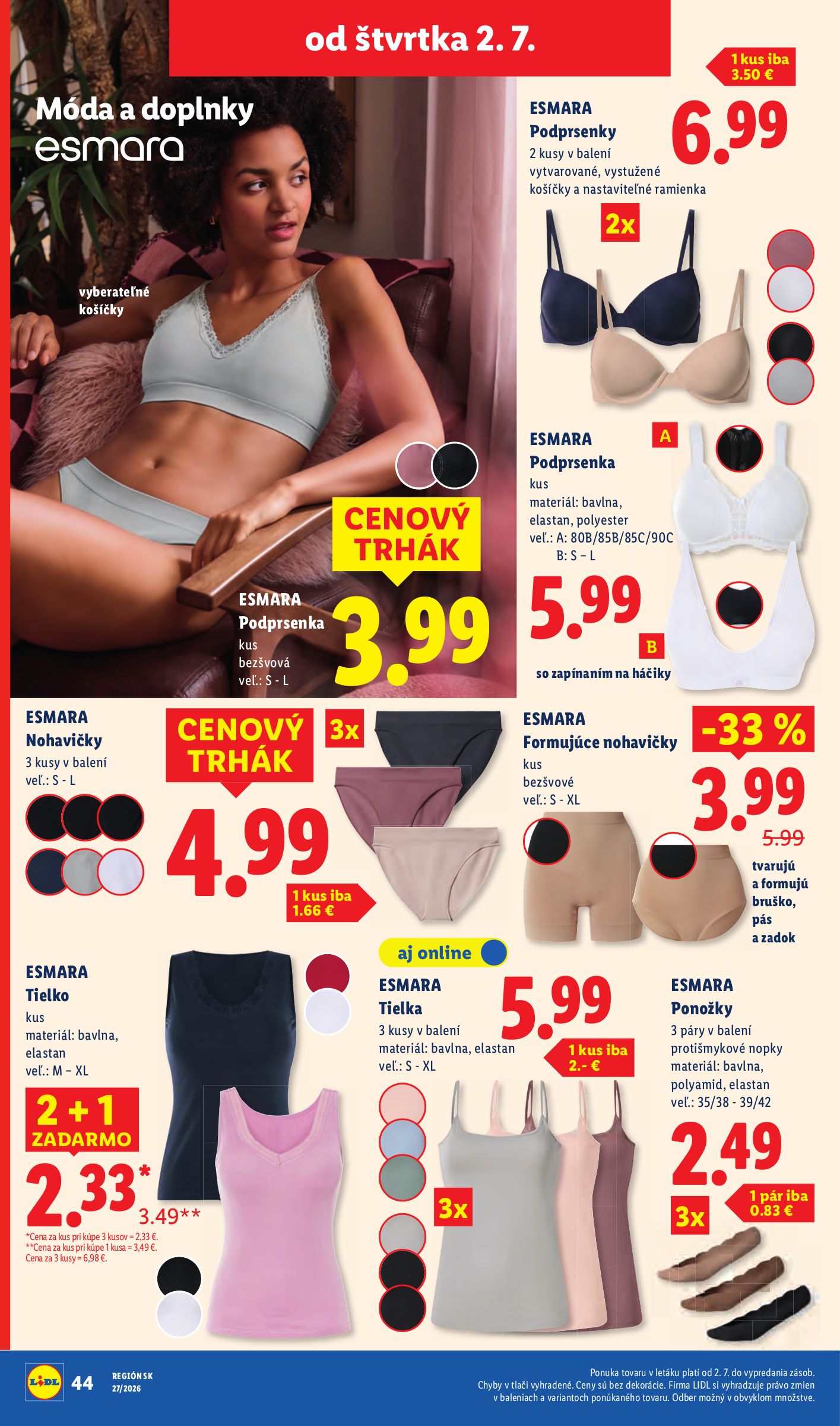 lidl - Nový Lidl leták od pondelka, 29.06.2026 do nedele, 05.07.2026 - page: 88