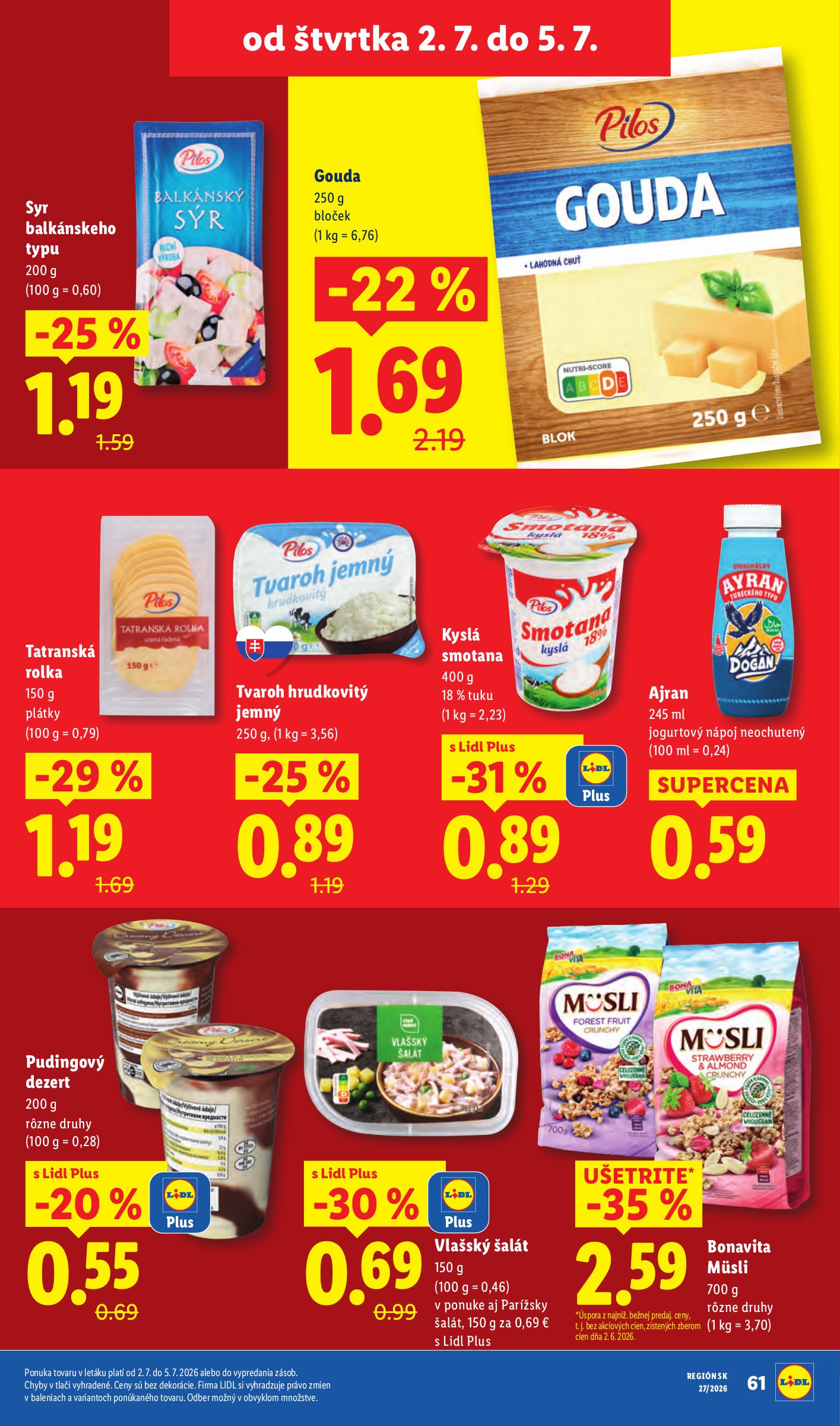 lidl - Nový Lidl leták od pondelka, 29.06.2026 do nedele, 05.07.2026 - page: 77