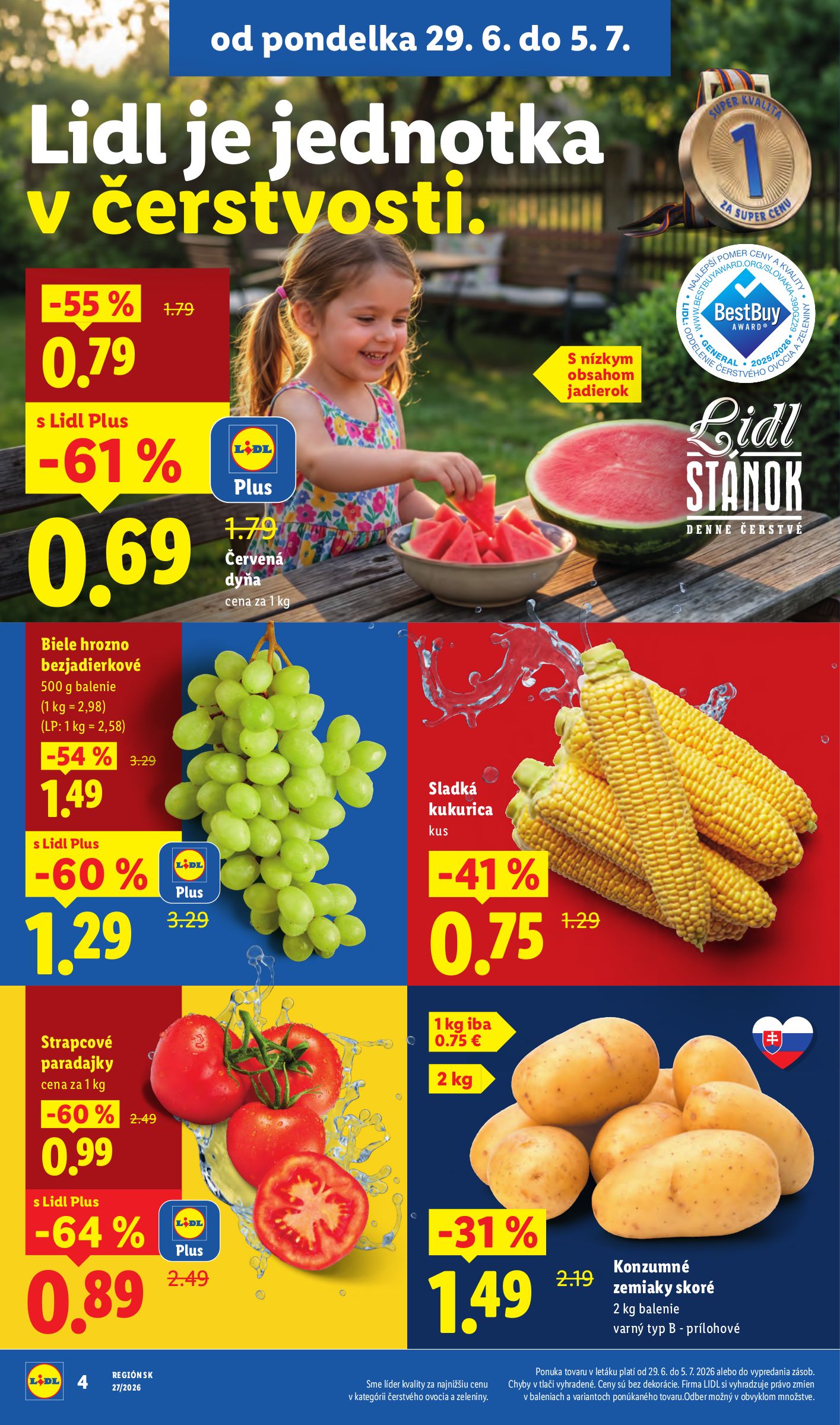 lidl - Nový Lidl leták od pondelka, 29.06.2026 do nedele, 05.07.2026 - page: 10